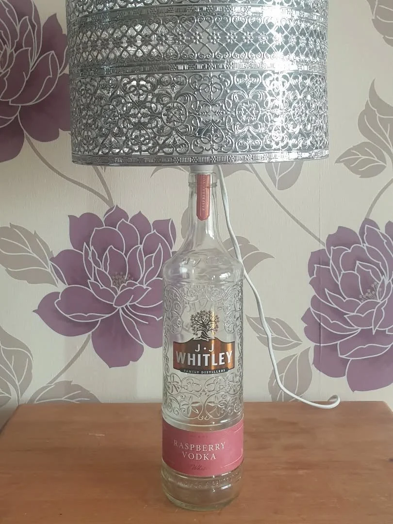J.J Whitley Upcycled Bottle Lamp