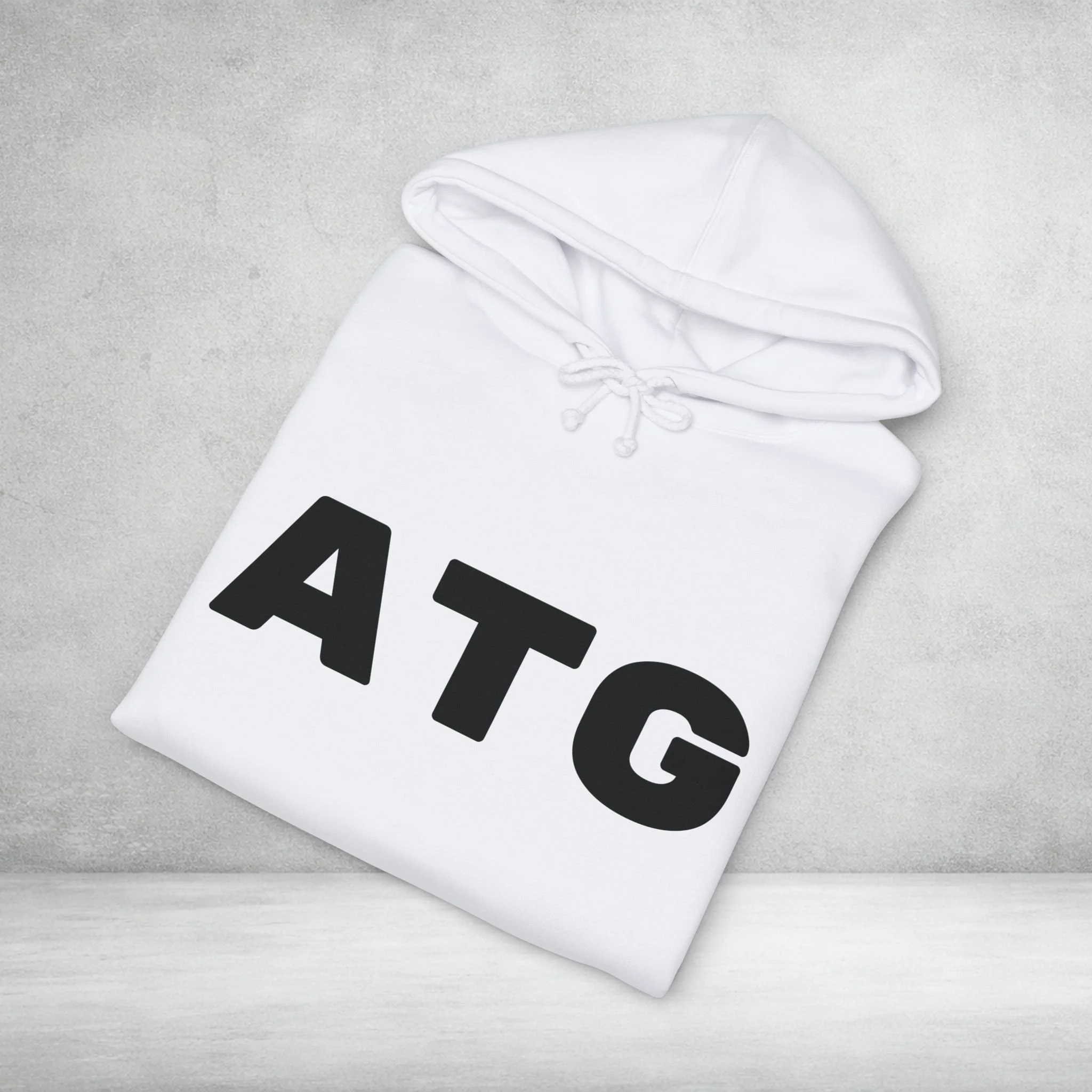 ATG Hooded Sweatshirt - Minimalist Logo Pullover