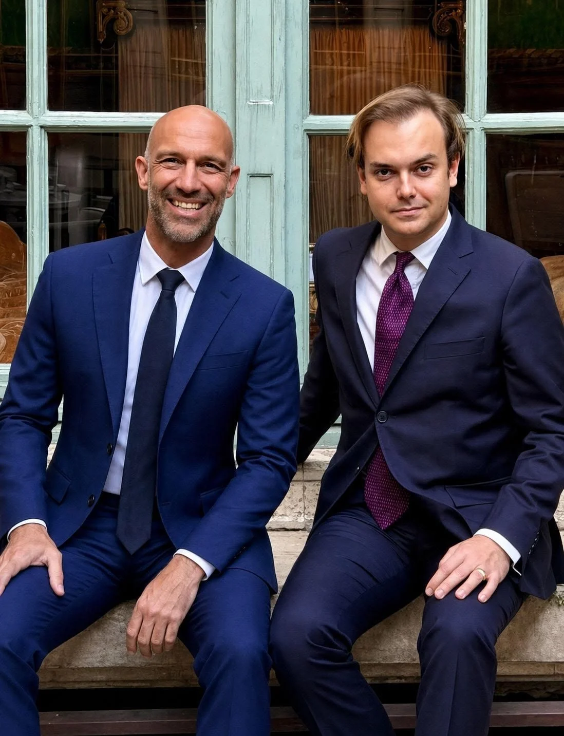 Stella founders Quentin d'Everlange and Sassan Golshani