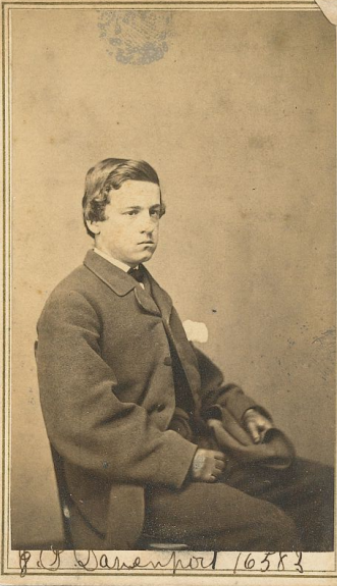 John Sidney Davenport Jr 1863 16 YO sophomore at Yale