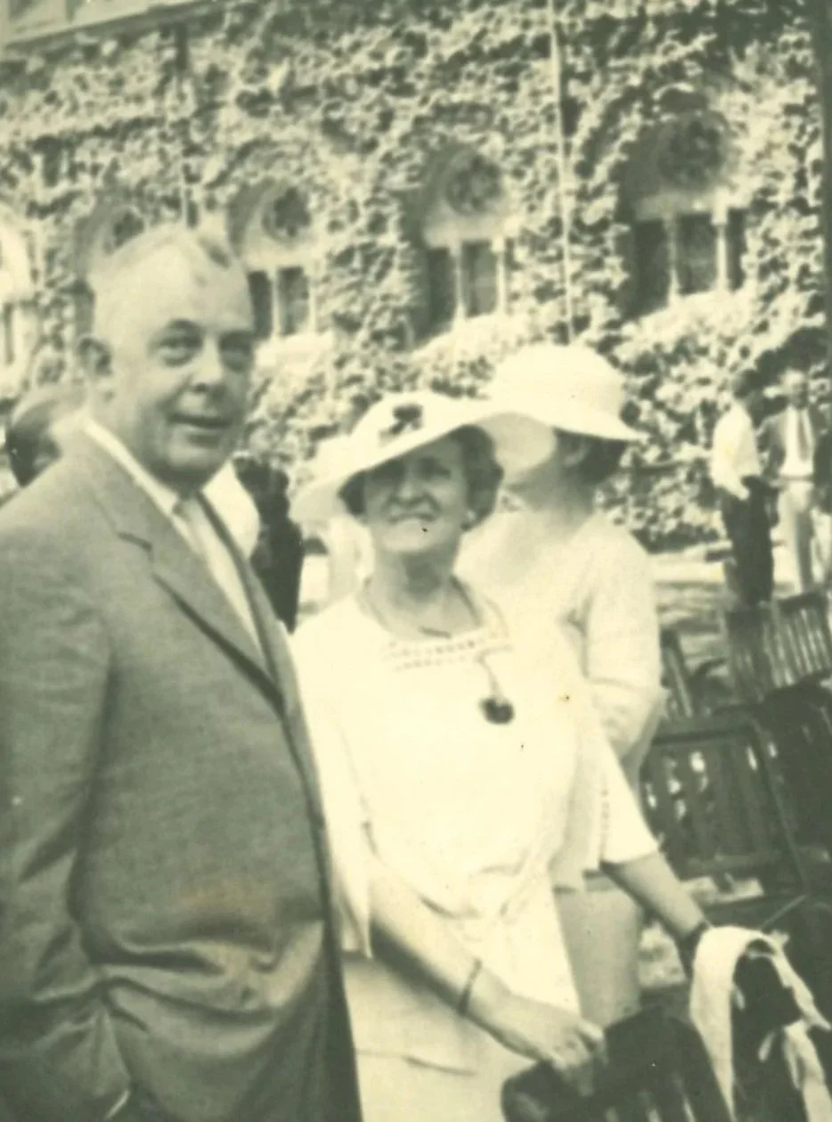John Sidney Davenport, Jr. and Louise Marguerite at son JSD III graduation from Yale
