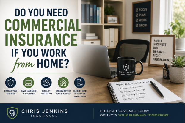 Do You Need Commercial Insurance If You Work From Home?