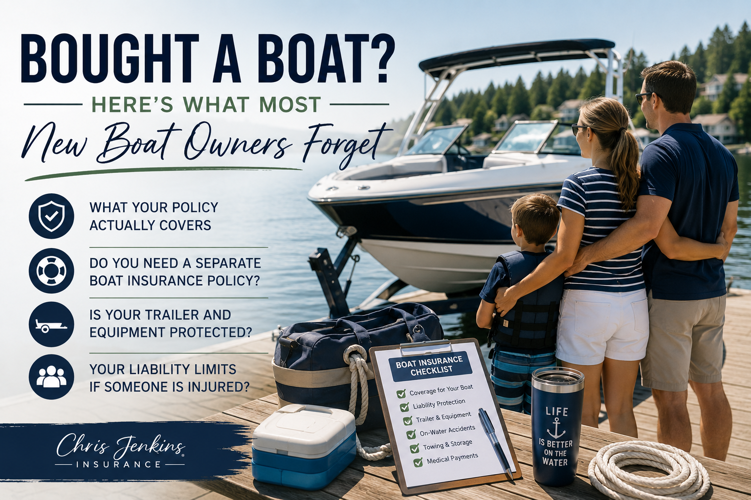 Bought a Boat? Here’s What Most New Boat Owners Forget