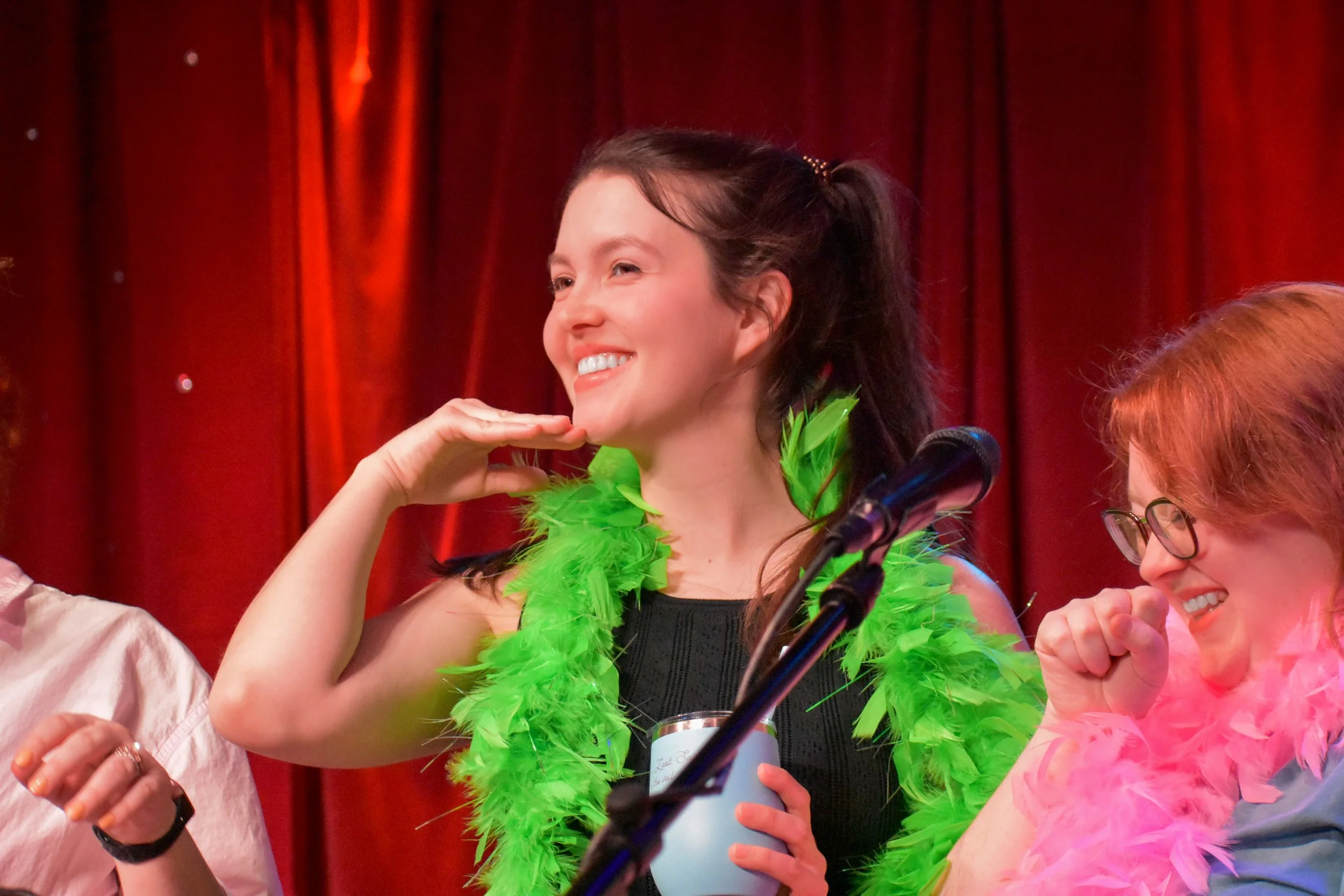 isabel hudson, acting under the influence, annie, singing, cabaret, theatre, theater