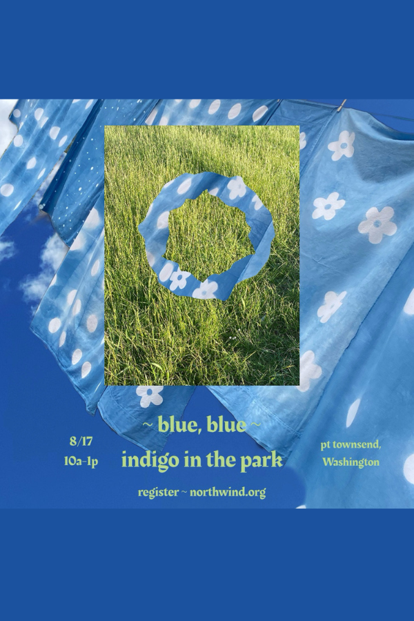blue blue ~ indigo in the park