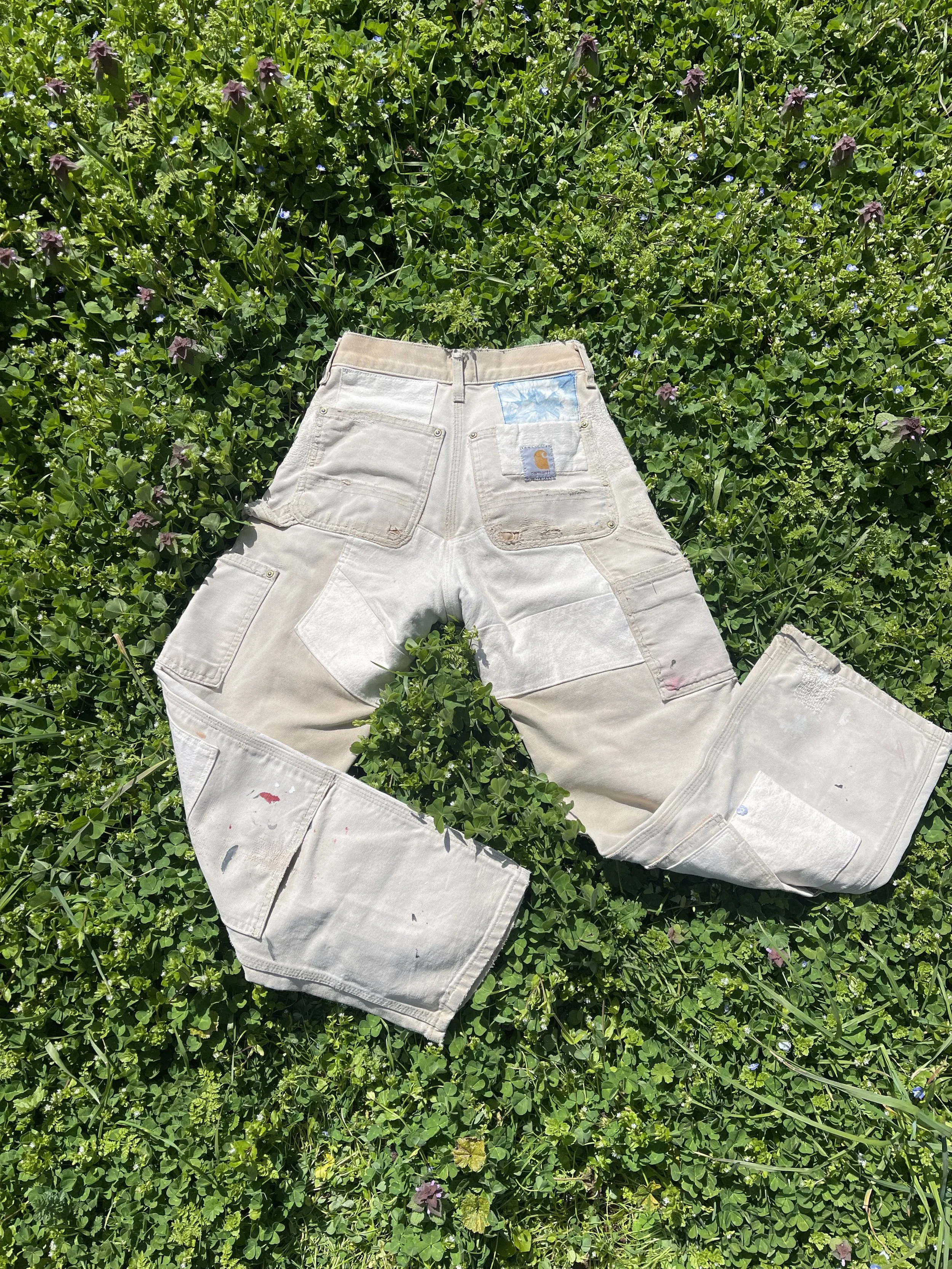full butt replacement patch on workpants