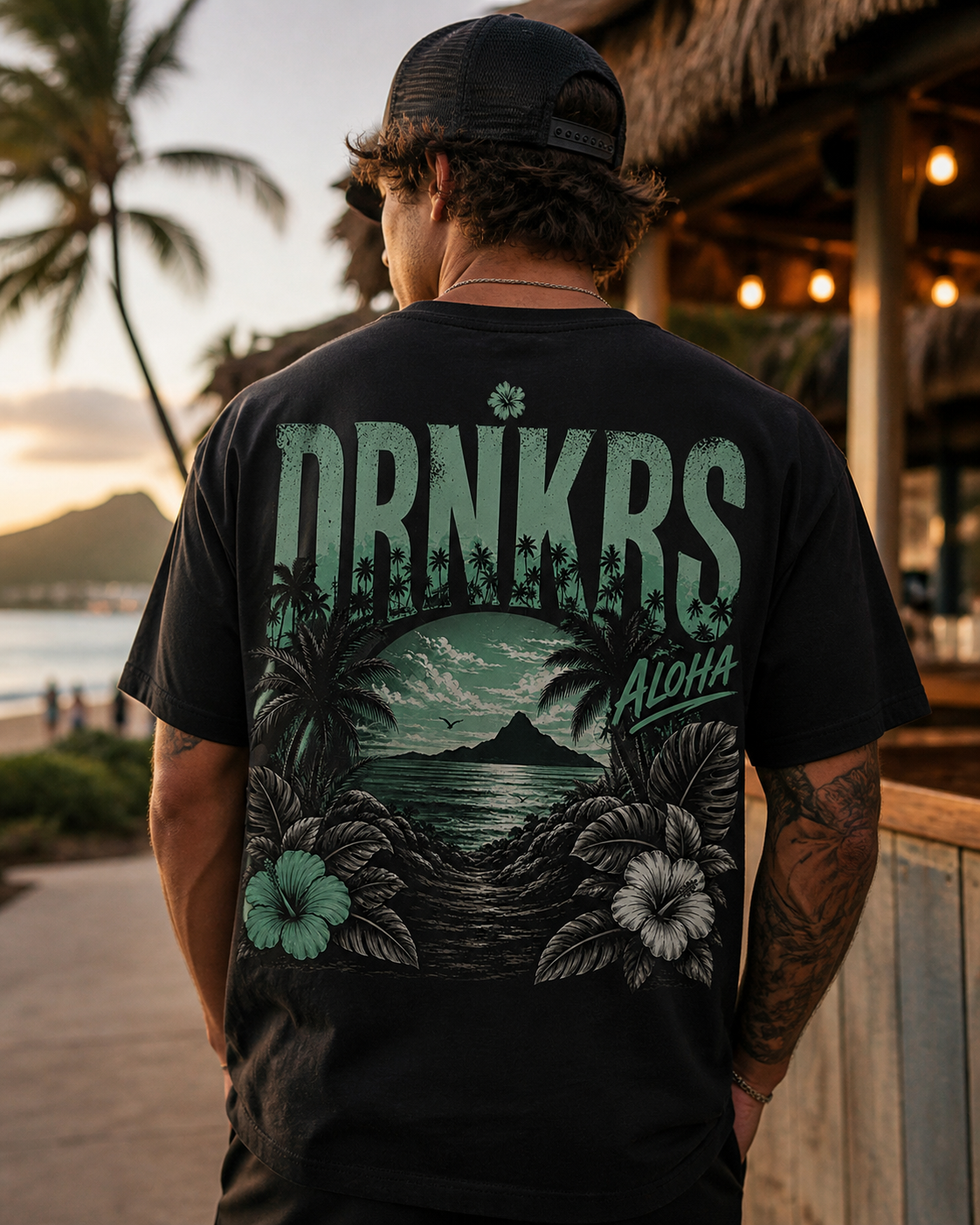 DRNKRS Aloha Premium Tee