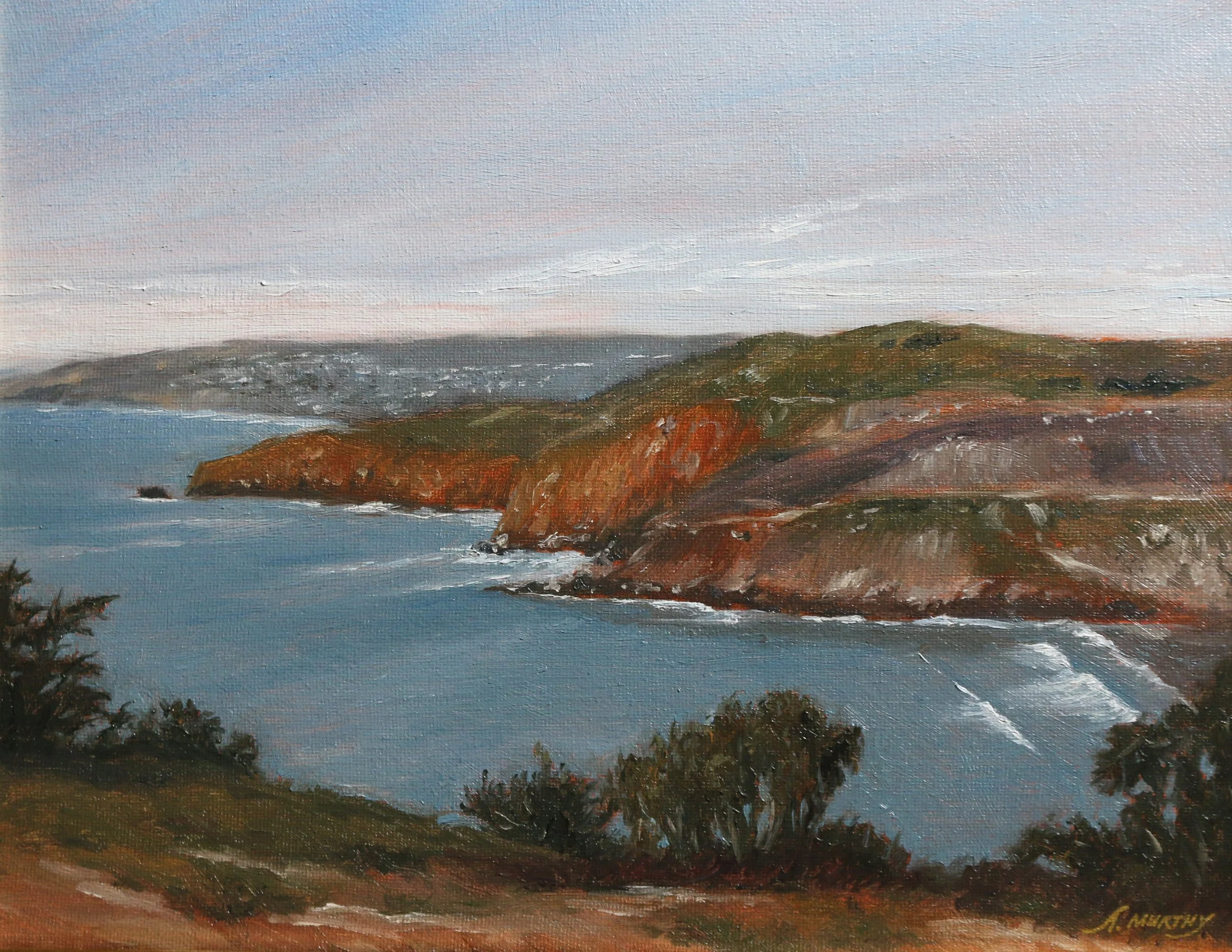 Pacifica Trail Overlook | Oil | 11x14 | AVAILABLE