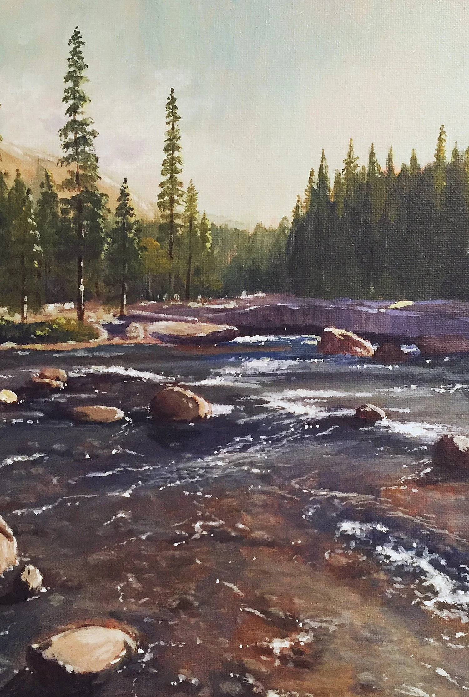 Stream | Acrylic | 9x12 | SOLD