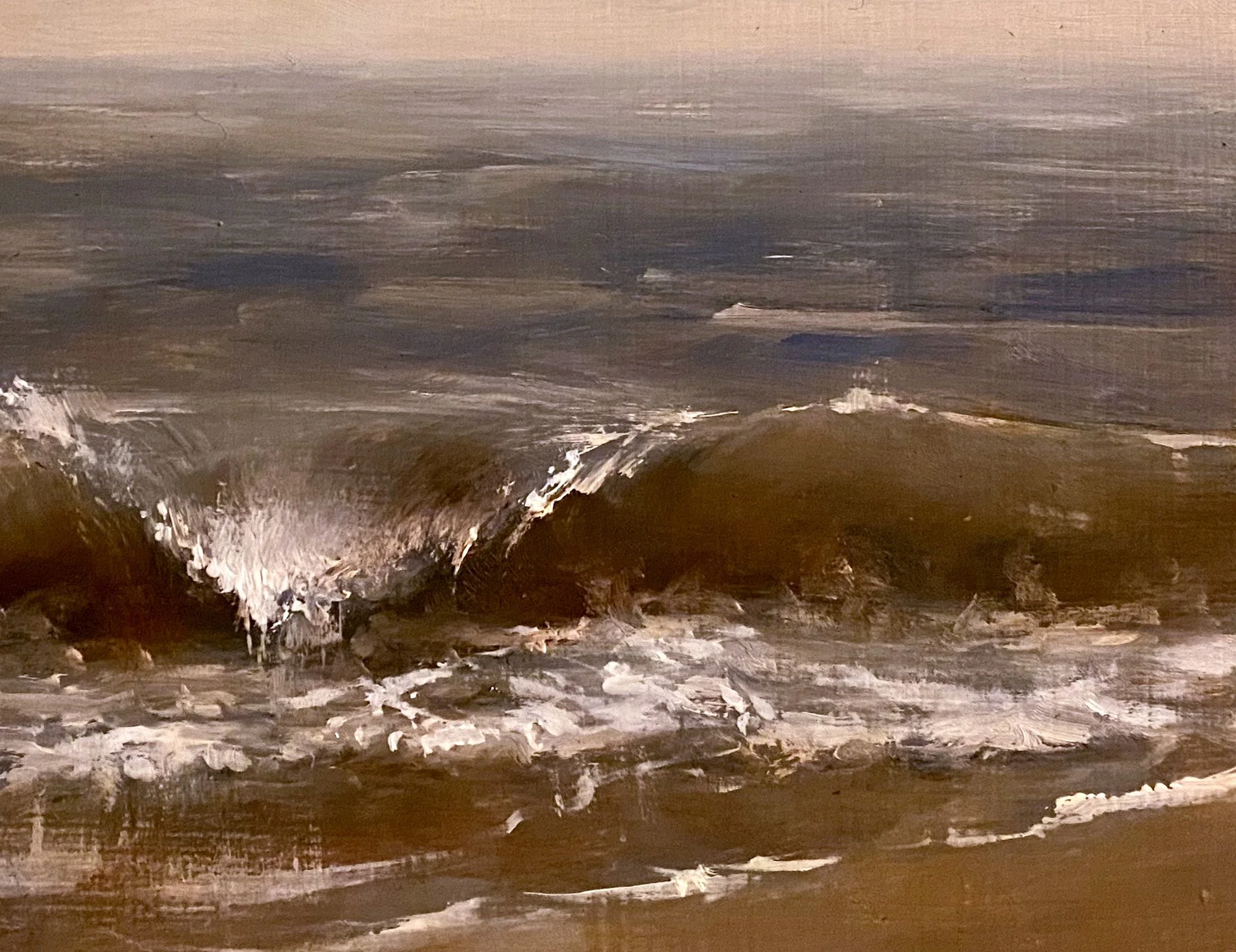 Wave Series 9 | Oil | 5x7 | SOLD