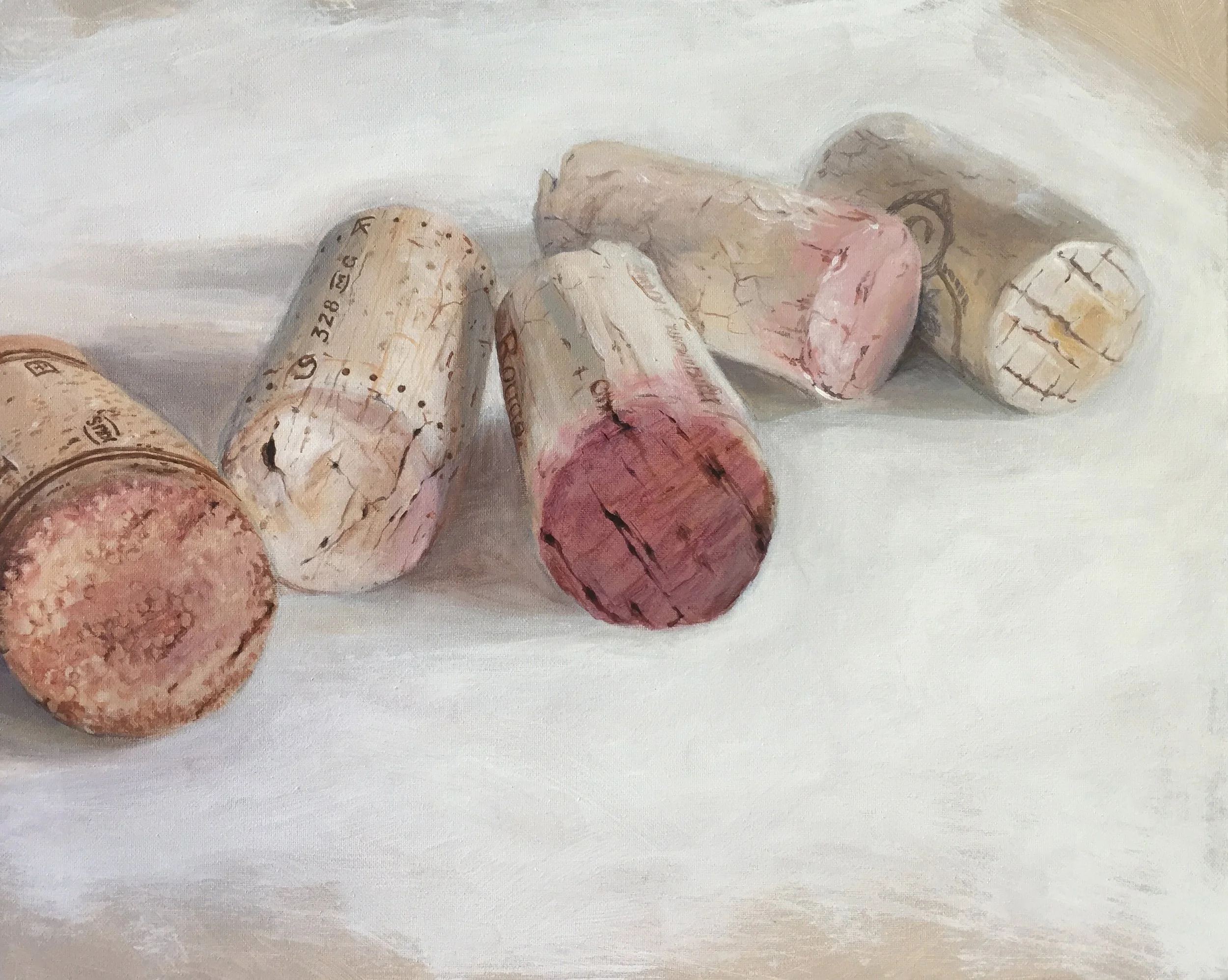 Cork Series 1 | Oil | 16x24 | AVAILABLE 