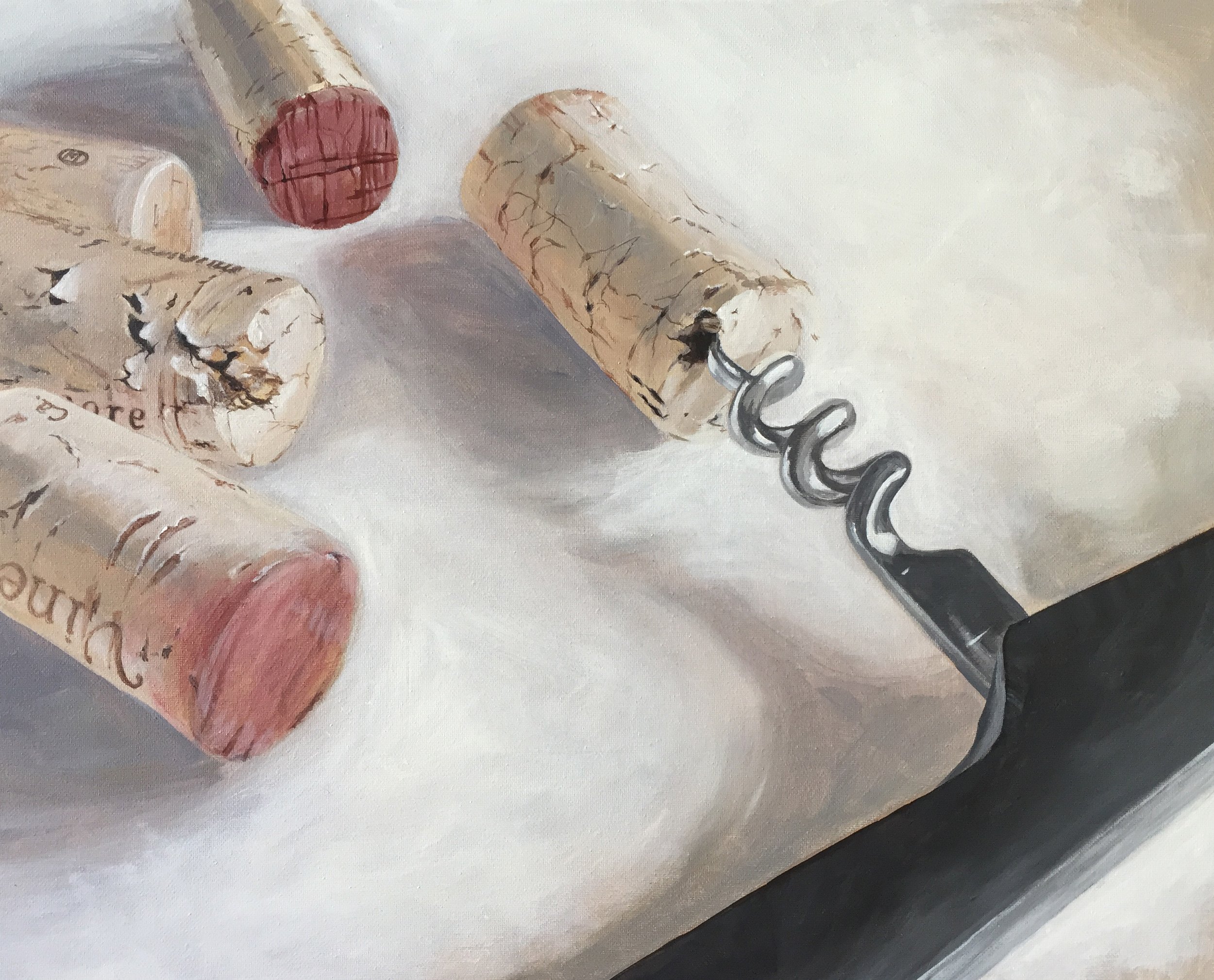 Cork Series 2 | Oil | 16x24 | AVAILABLE