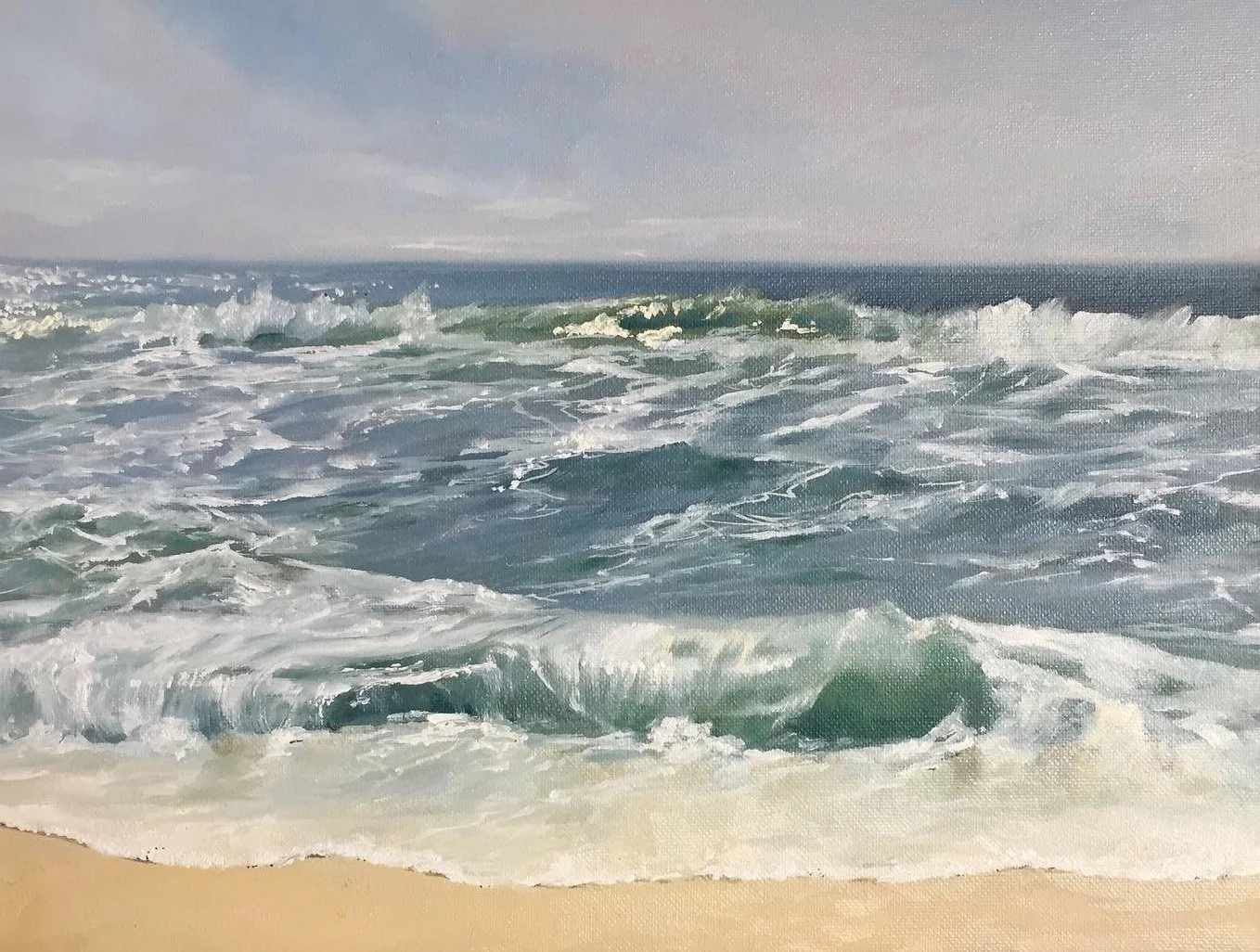 Wave Series 8 | Oil | 9x12 | SOLD