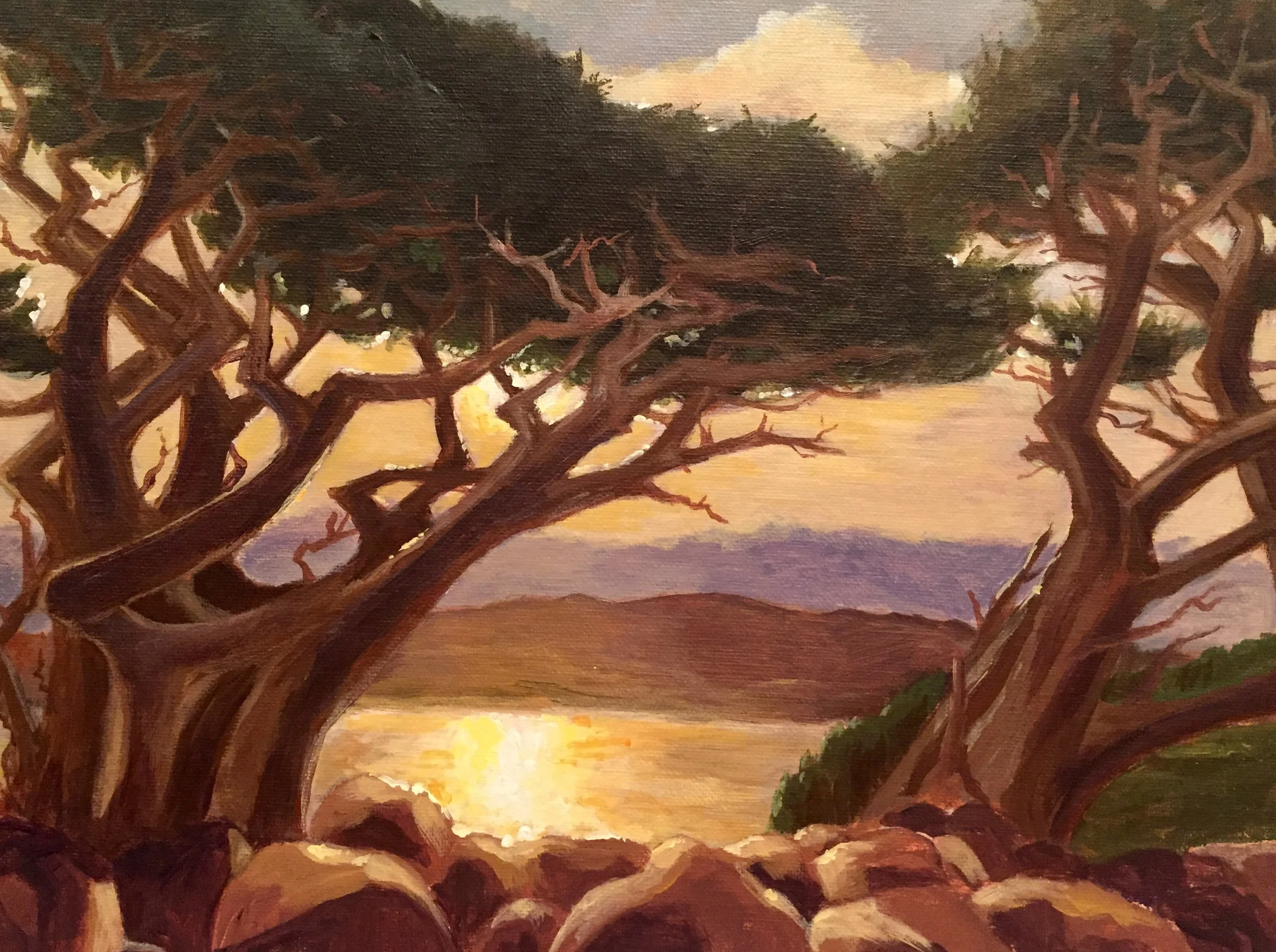 Sunset | Acrylic | 8 x10 | SOLD