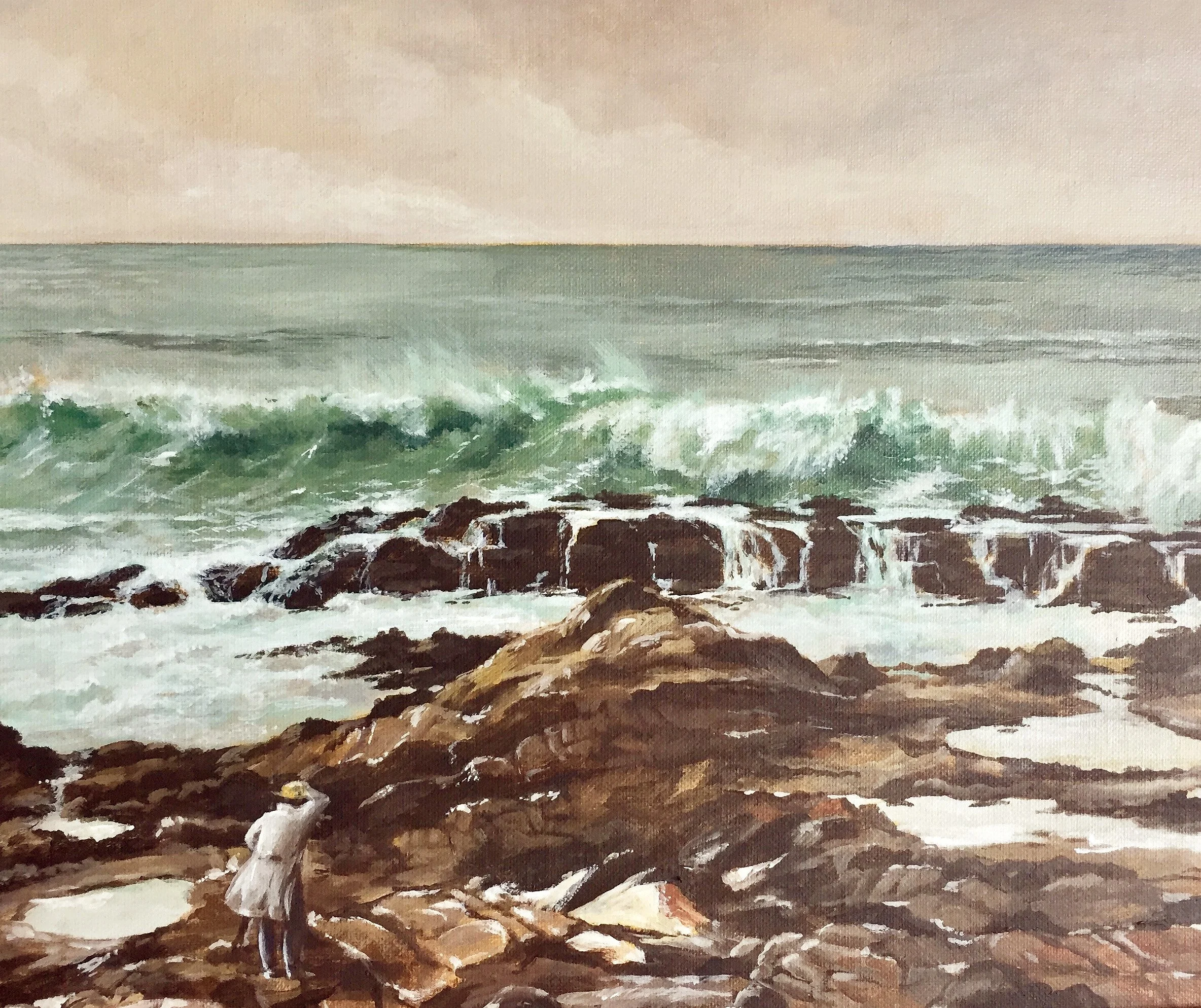 Bean Hollow | Oil | 11x14 | SOLD