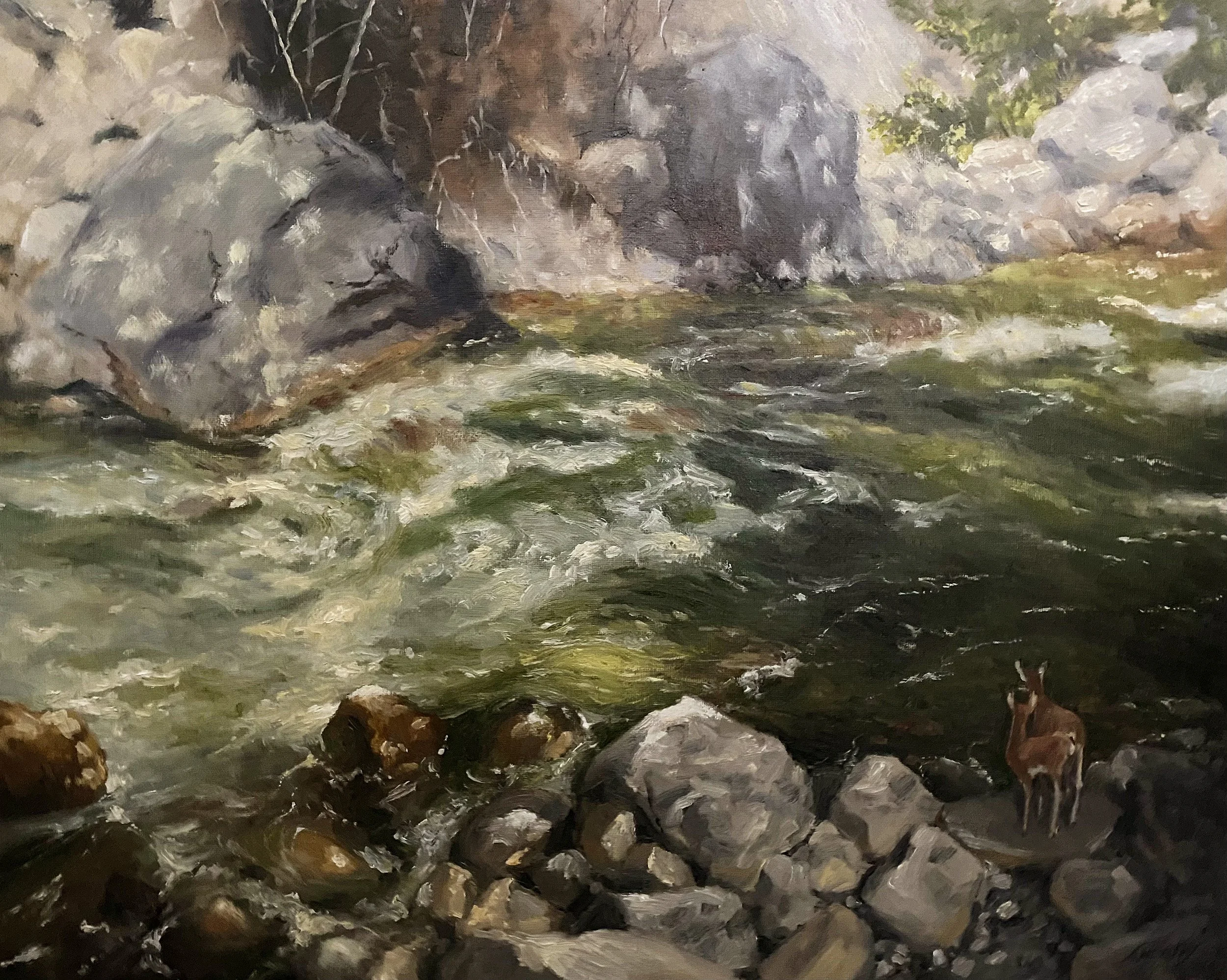 Emerald Waters | Oil | 16x20 | SOLD