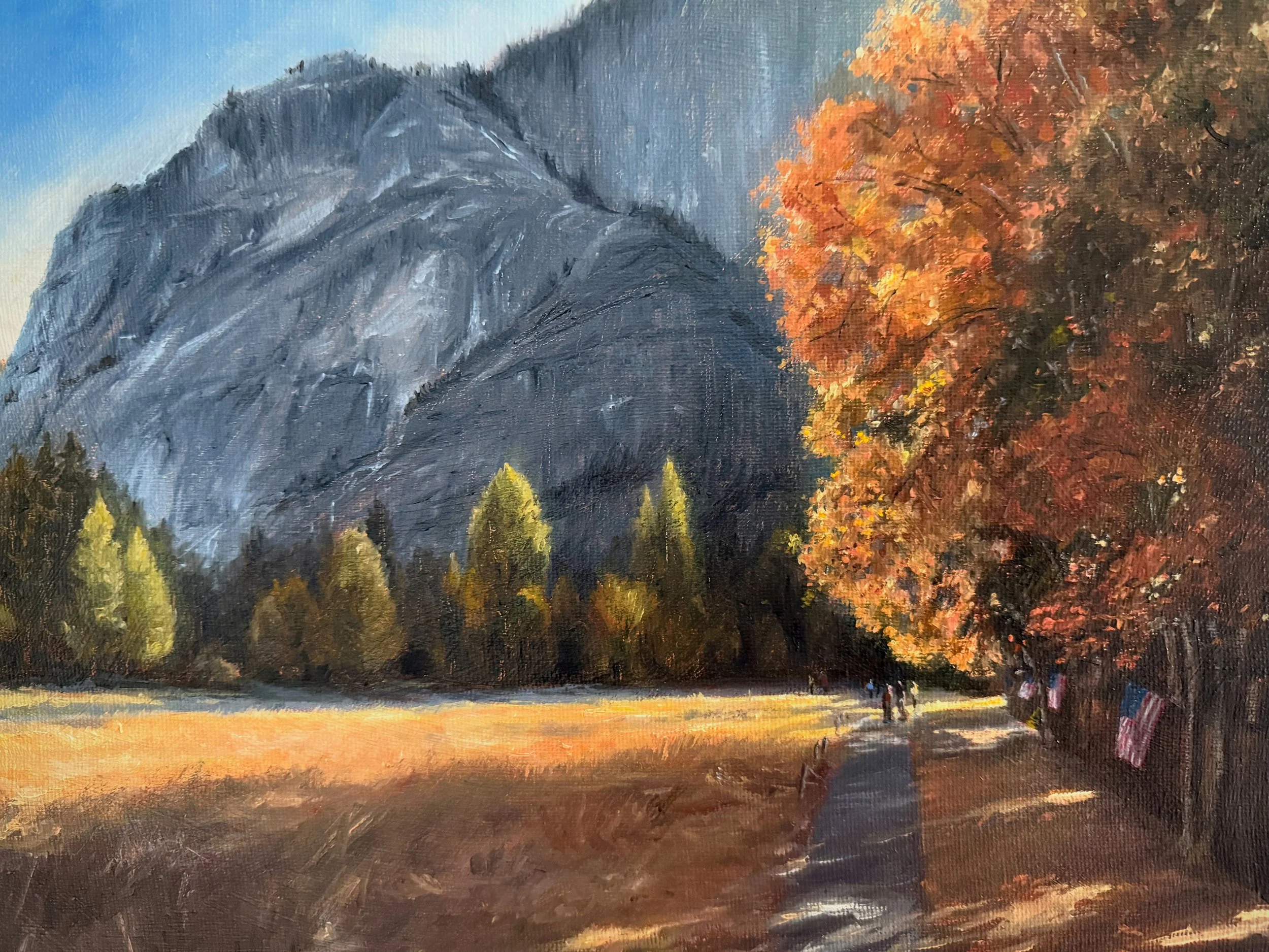 By The Meadow Yosemite | Oil | 11x14 | AVAILABLE