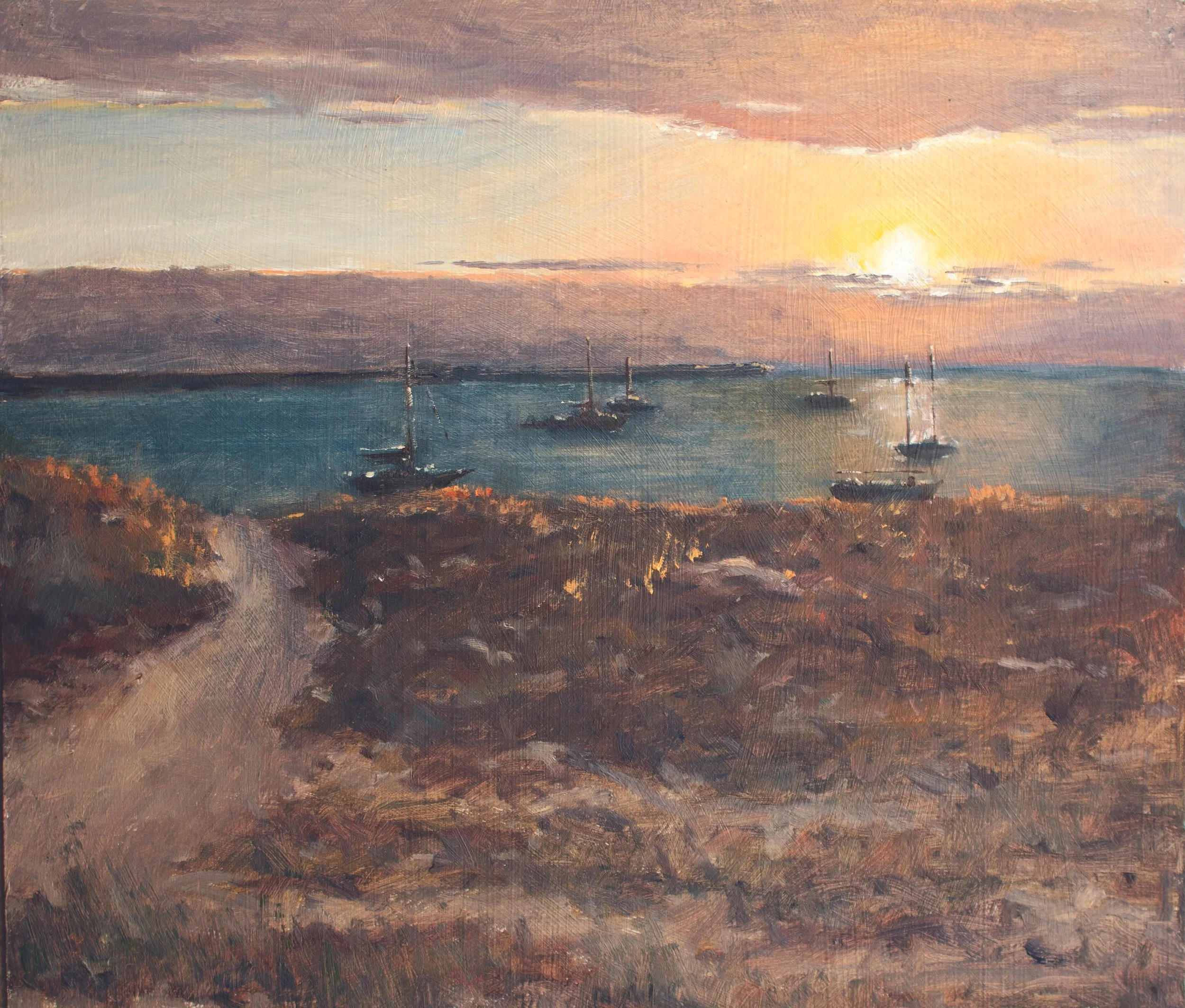 Pilar Point Cove | Oil | 12x12 | SOLD/PRINT AVAILABLE