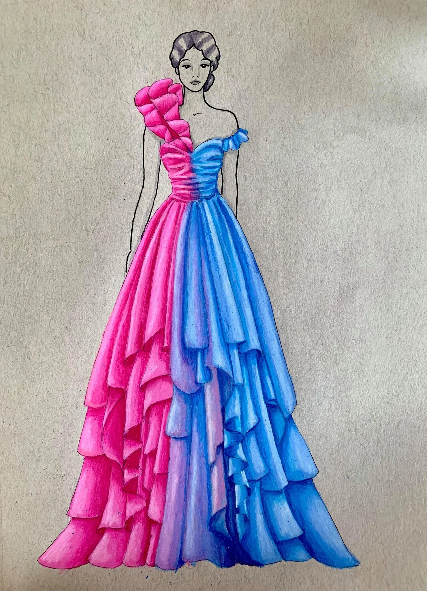 100 Dresses - Design 1