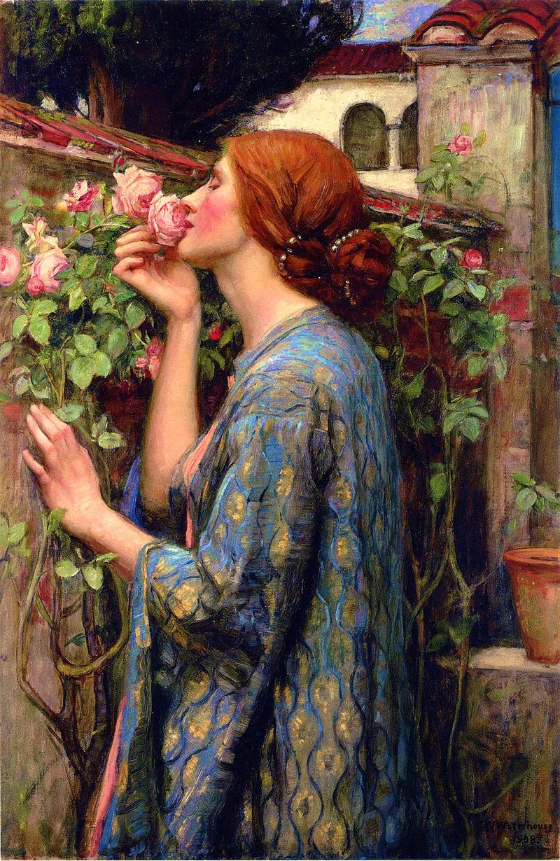 “Soul of a Rose” by John William Waterhouse 1908