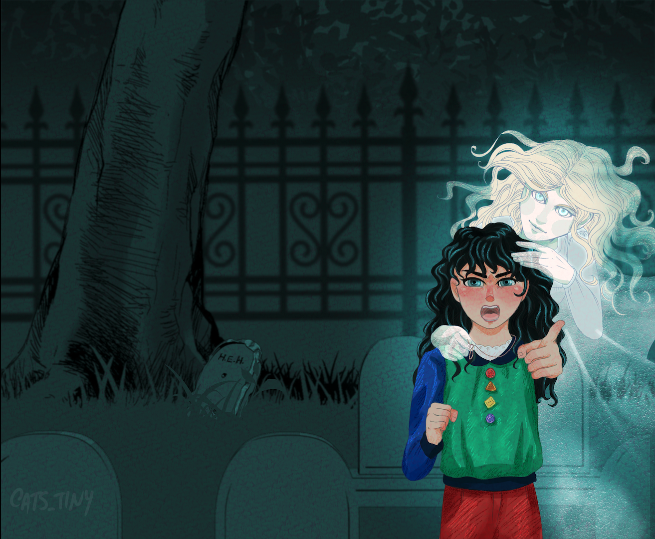 "Wait 'Till Helen Comes" by Mary Downing Hahn
Book Jacket Project - 2023