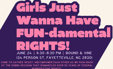 Girls Just Wanna Have FUN-damental Rights!, Red Wine and Blue Event