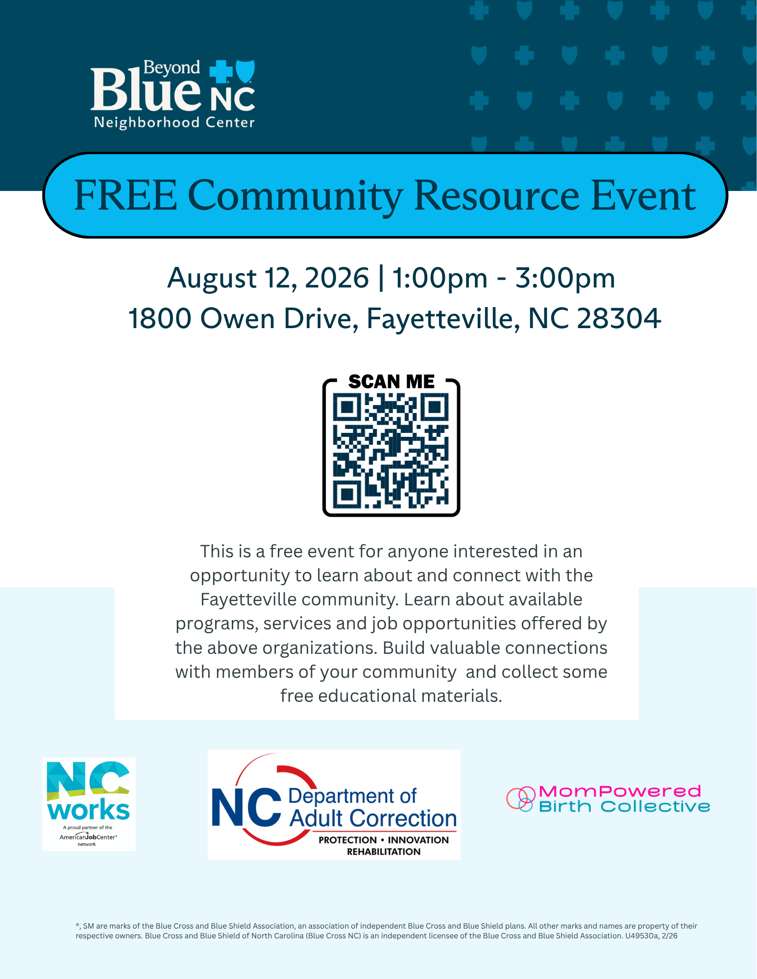 Free Community Resource Event