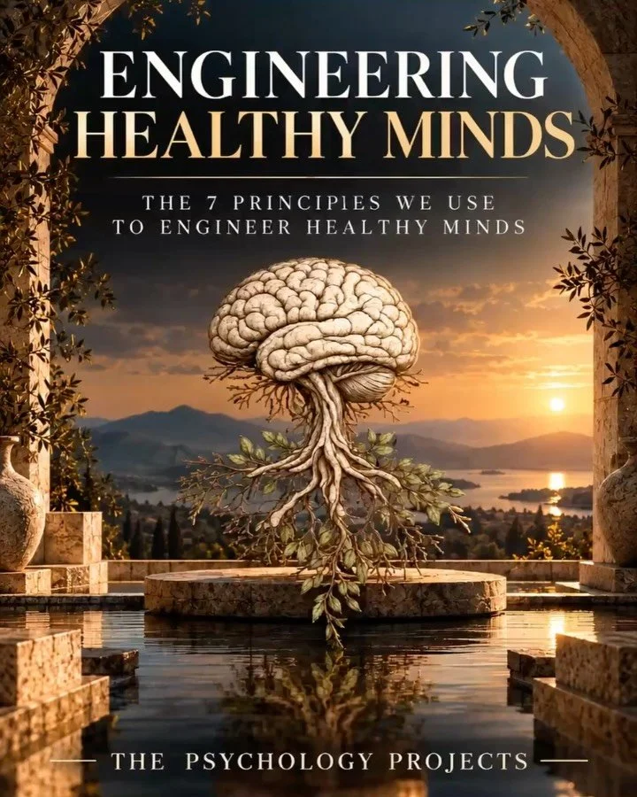 Welcome to The Psychology Projects.
Our approach is built on one idea: a healthy mind isn&rsquo;t something you&rsquo;re born with or without. It&rsquo;s something you build, layer by layer, with understanding.
That&rsquo;s what we mean by engineerin