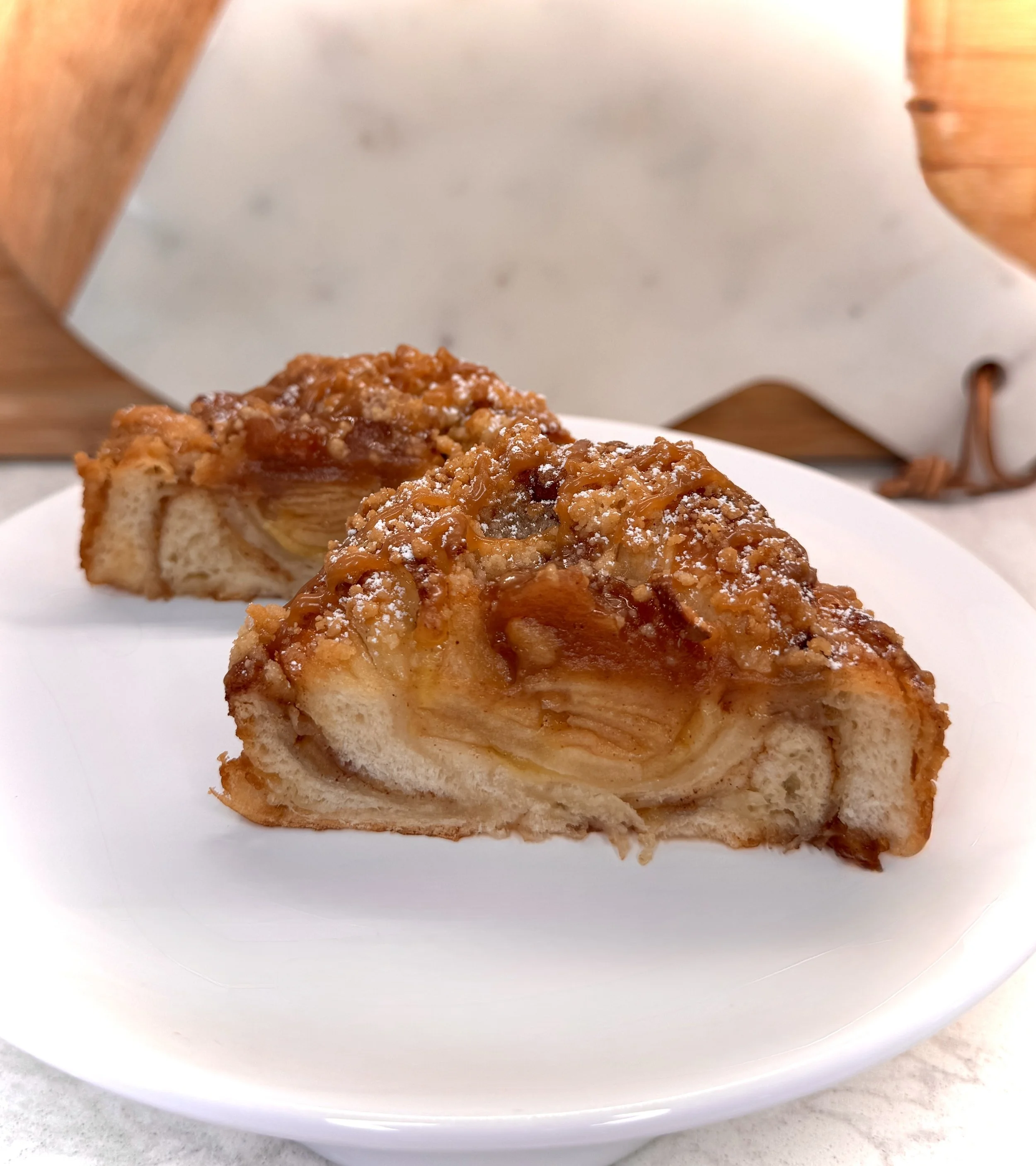 Apple Caramel Morning Bun