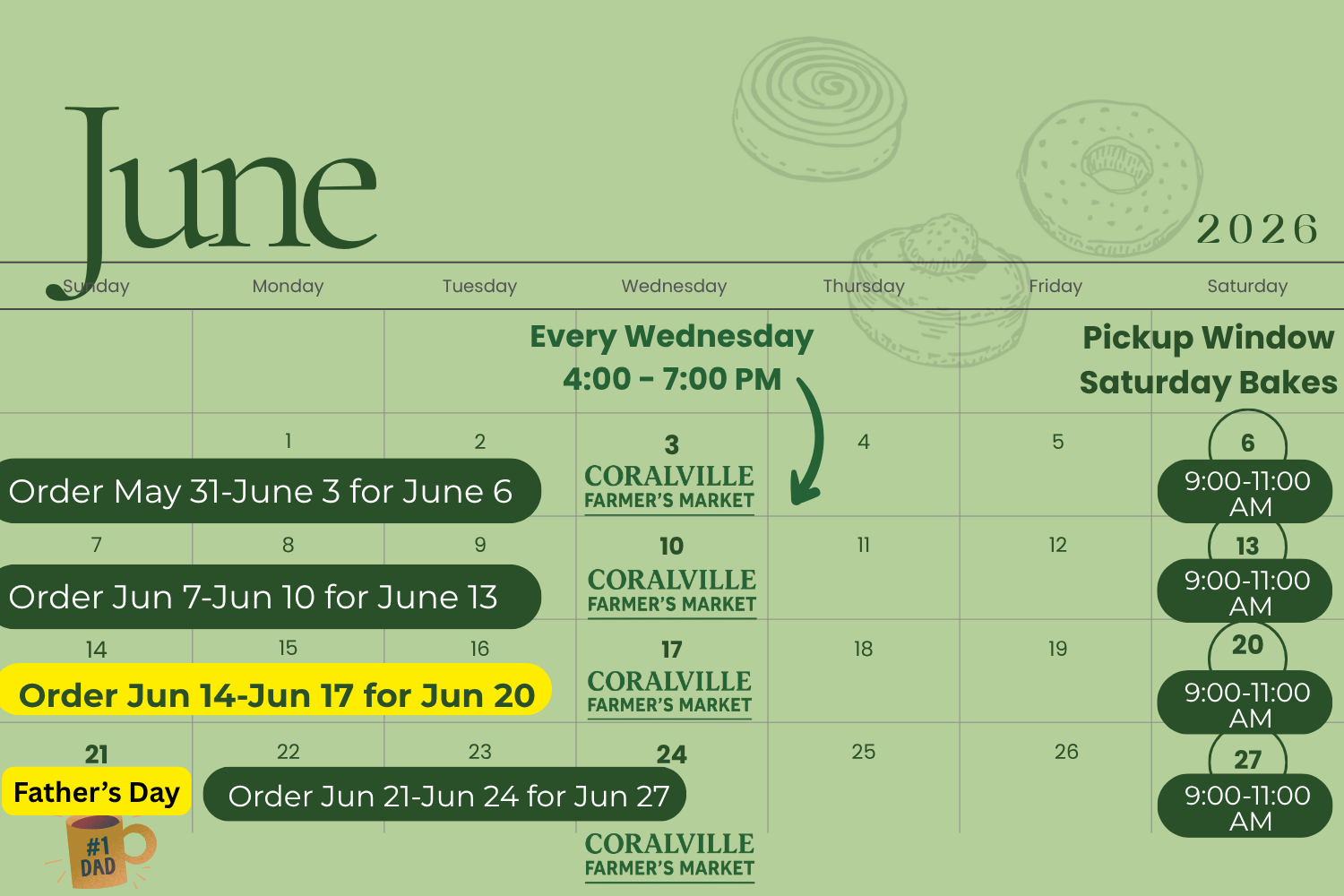 June 20 Order Pickup