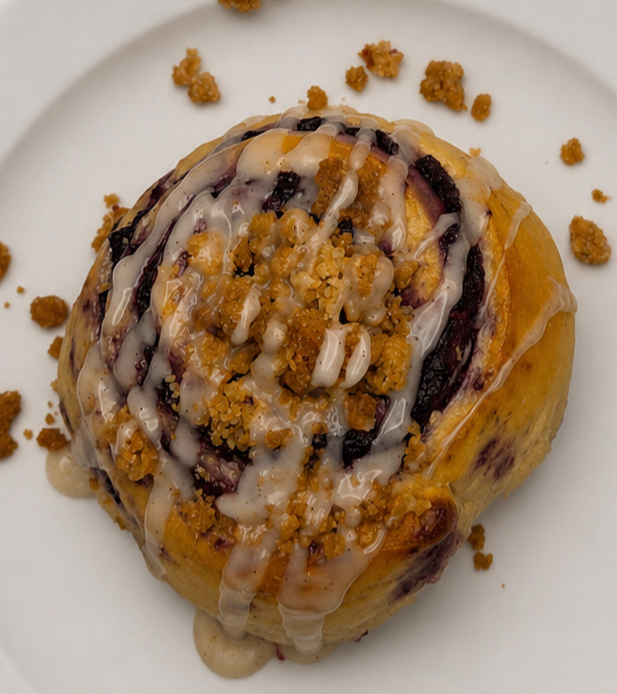 Blueberry Lemon Roll