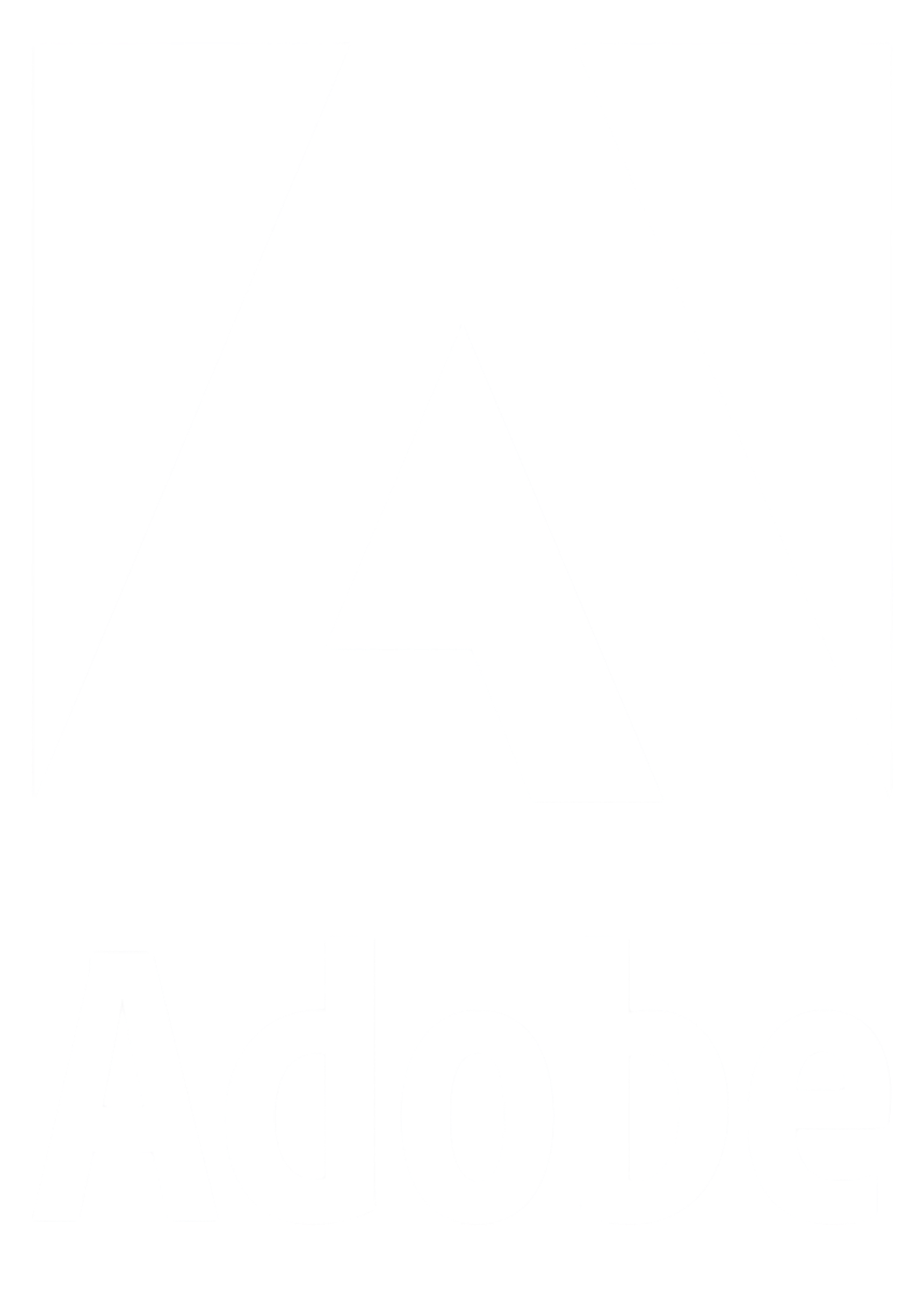 Black and white Adobe logo with stylized 'A' above the word 'Adobe'.