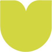 A lime green tulip-shaped icon.