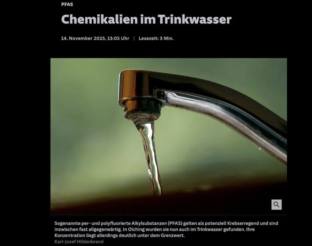 Süddeutsche Zeitung: Chemikalien im Trinkwasser