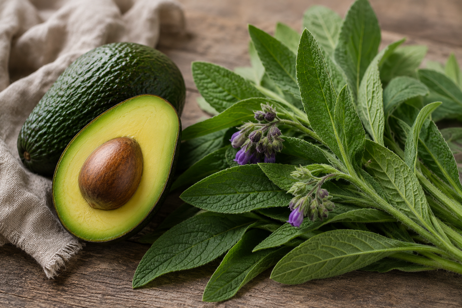 Avocado &amp; Comfrey: The Bone Knitter Infusion