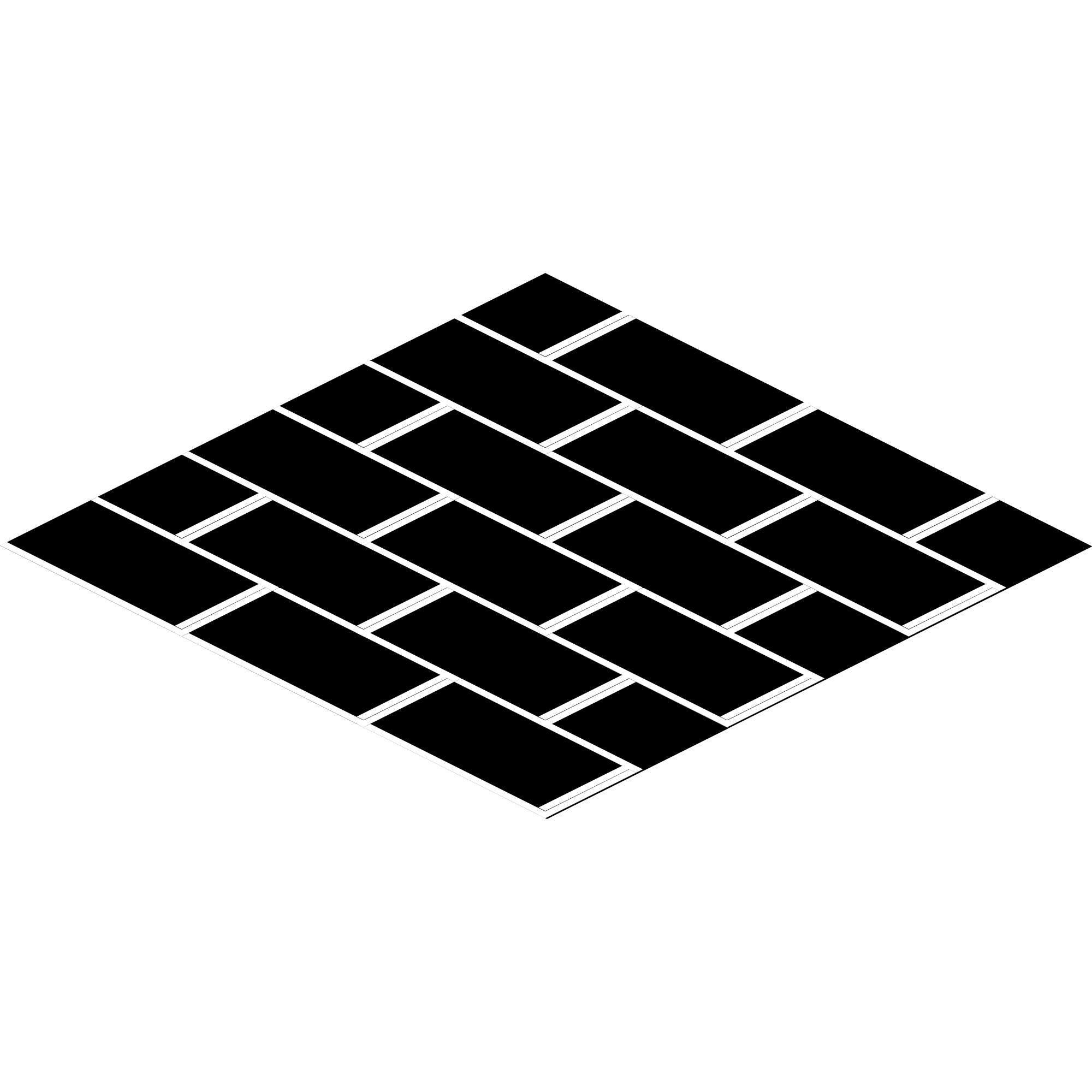 Isometric illustration of a rooftop with solar panels