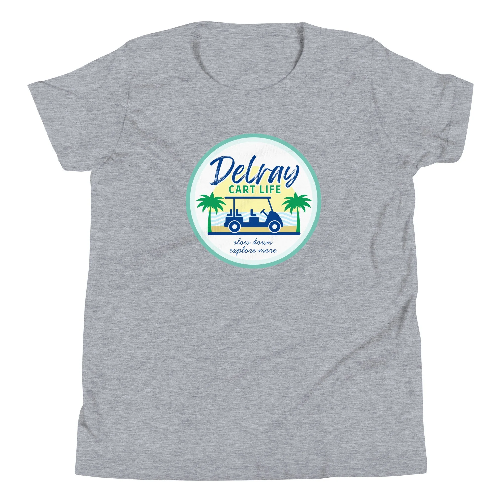 Delray Cart Life Youth Short Sleeve T-Shirt