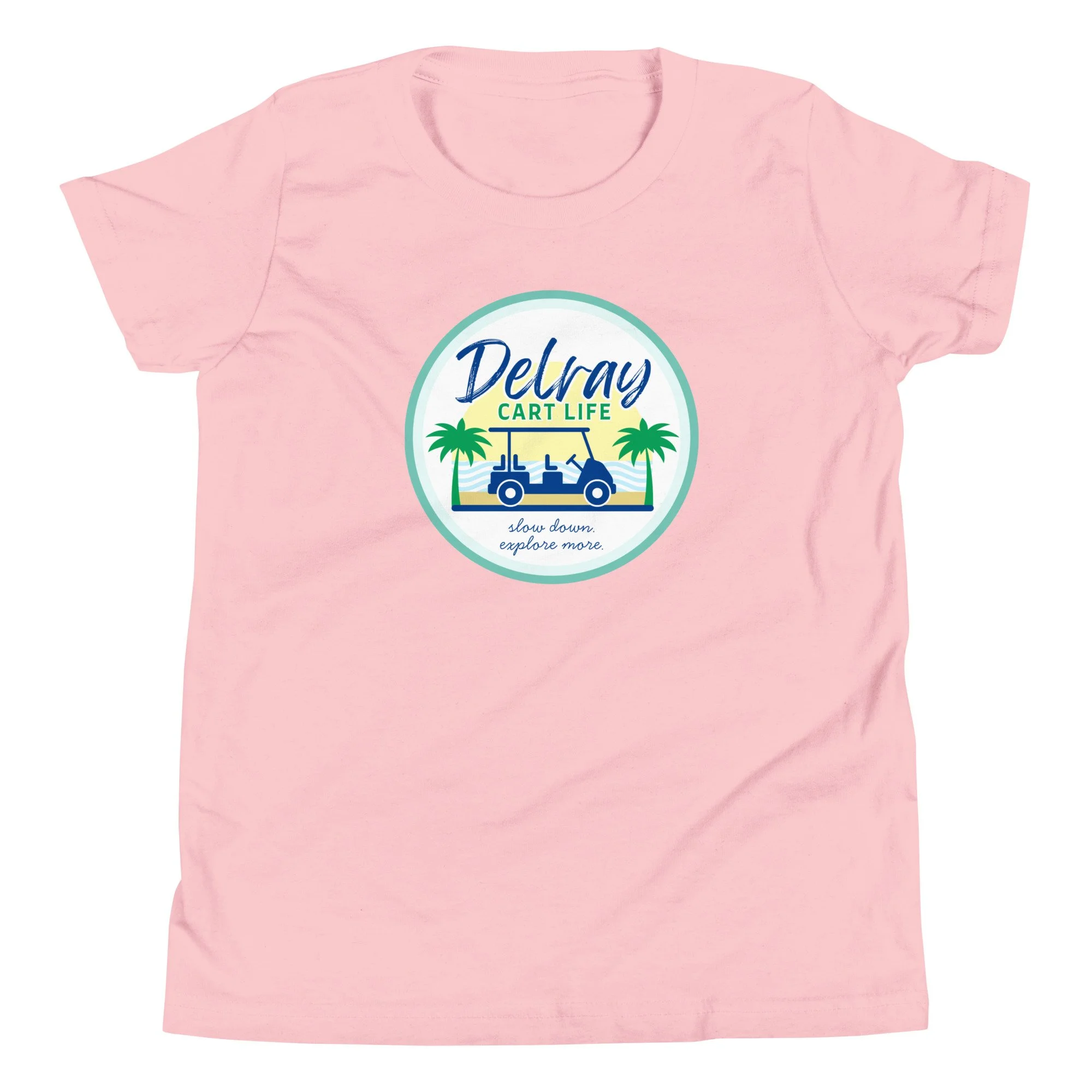 Delray Cart Life Youth Short Sleeve T-Shirt