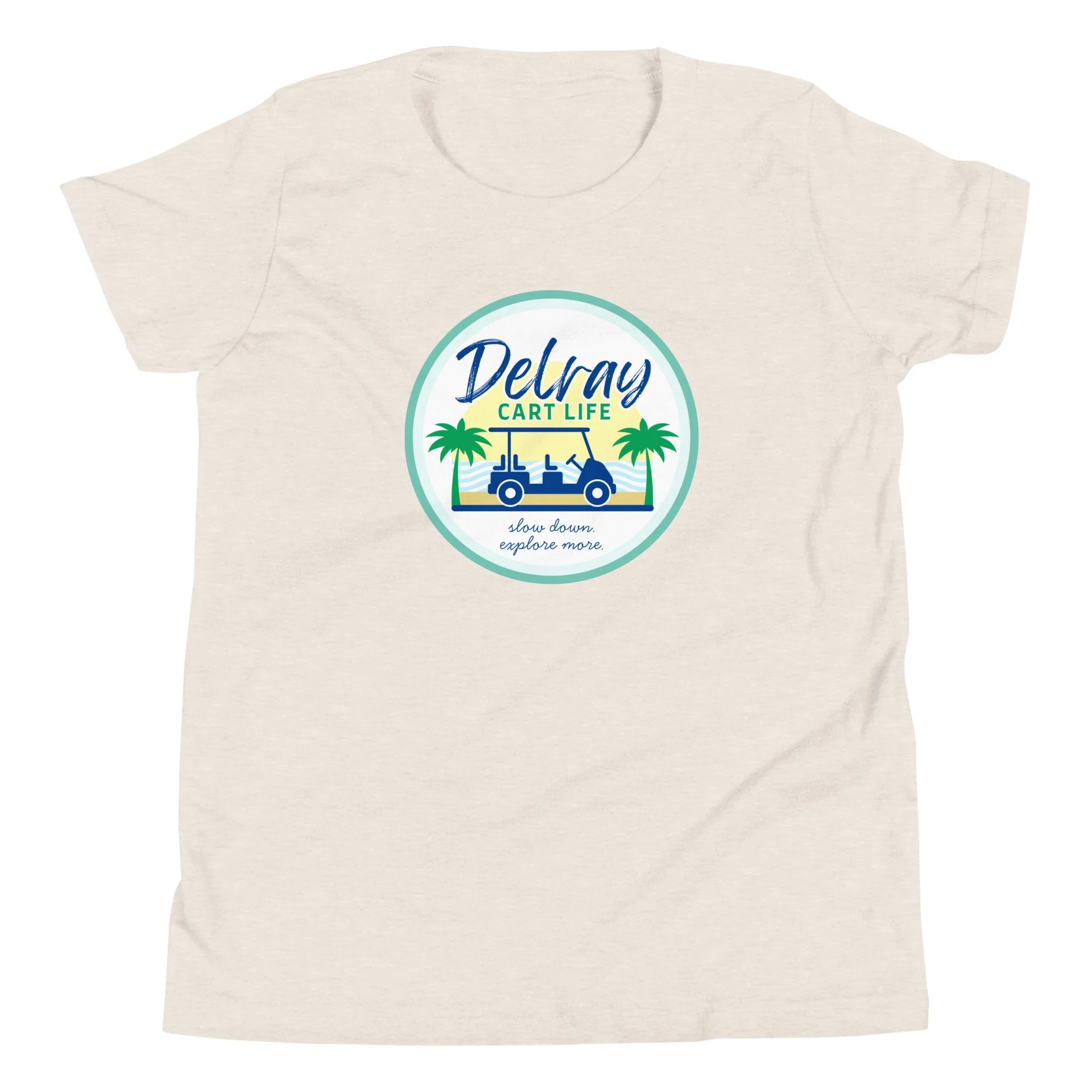 Delray Cart Life Youth Short Sleeve T-Shirt