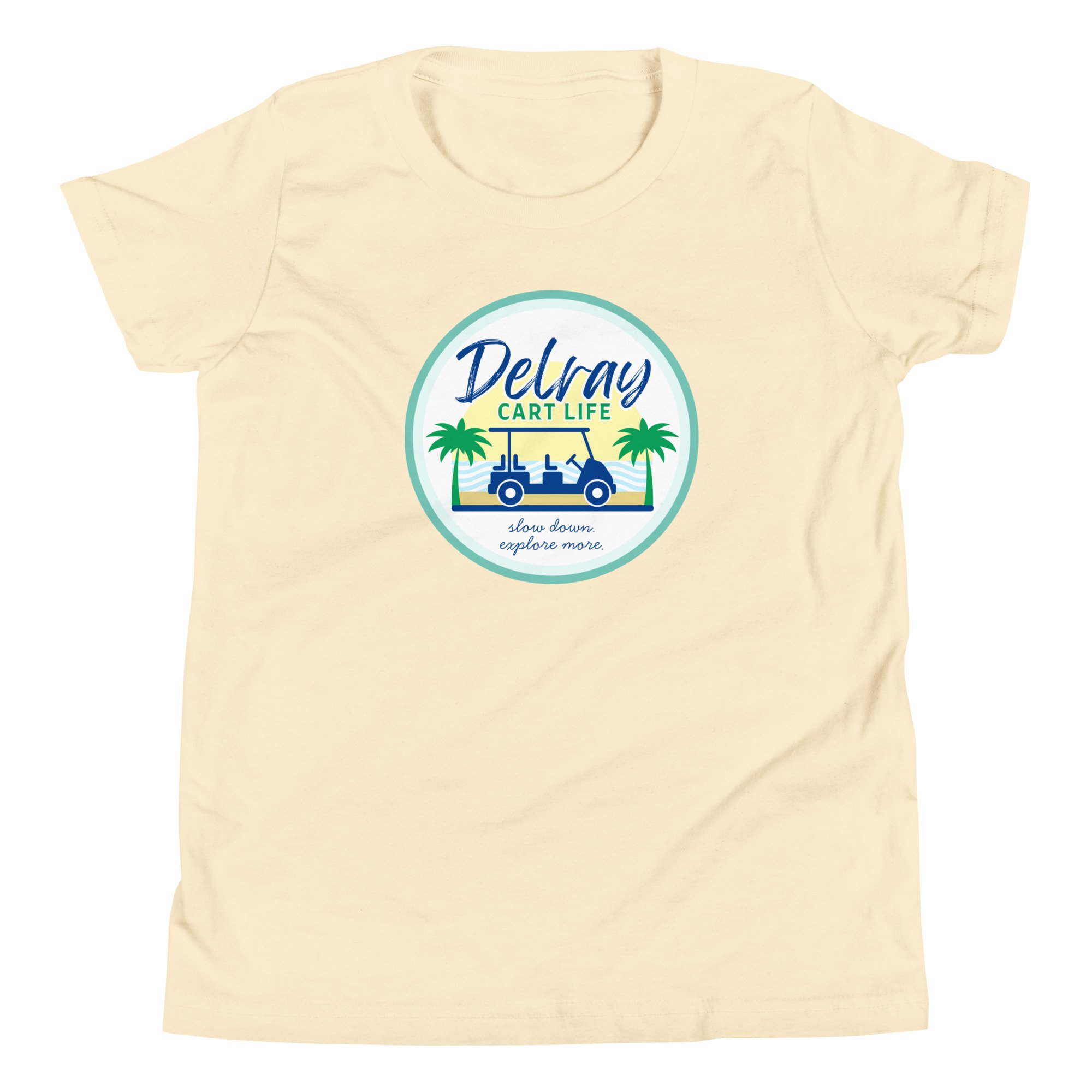 Delray Cart Life Youth Short Sleeve T-Shirt