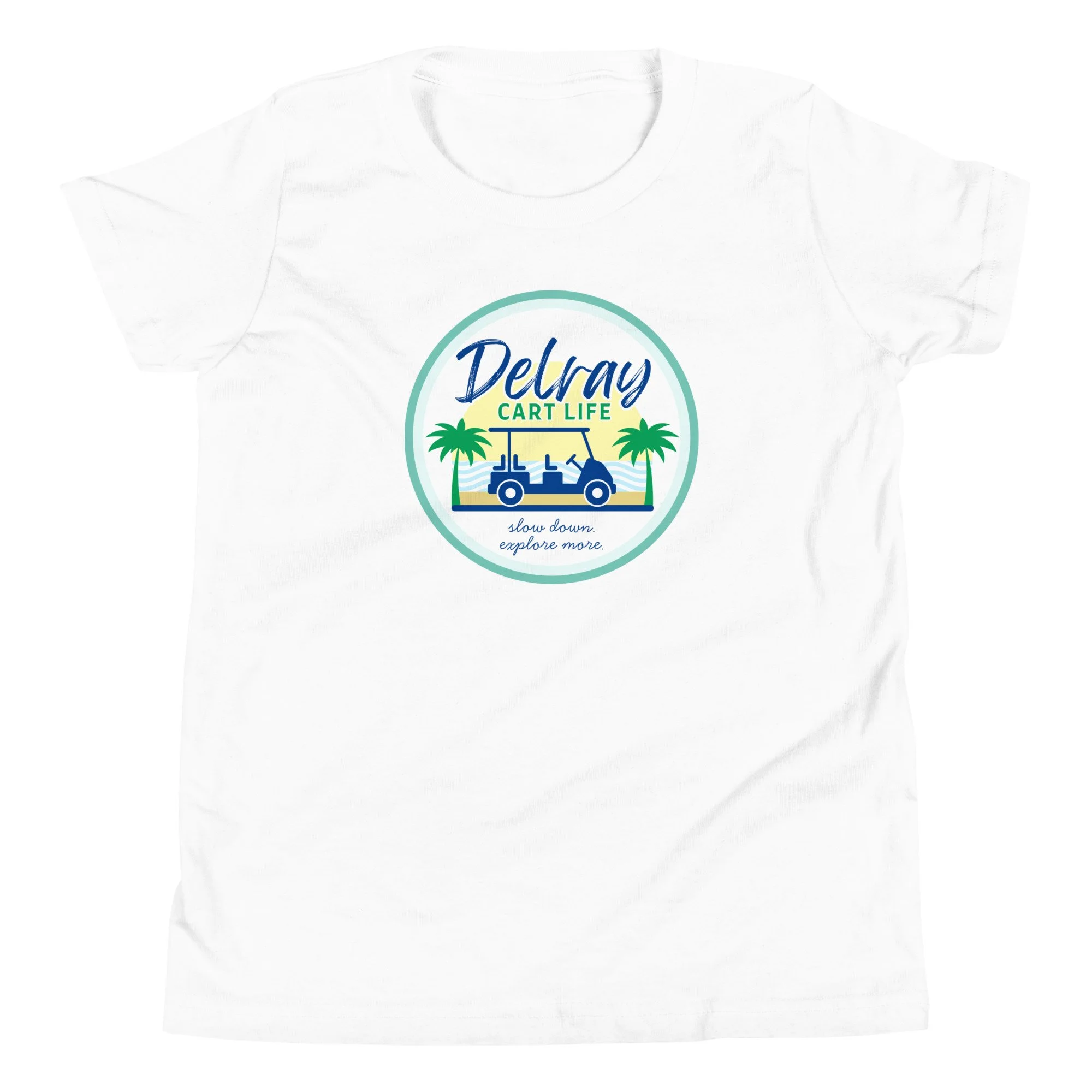 Delray Cart Life Youth Short Sleeve T-Shirt