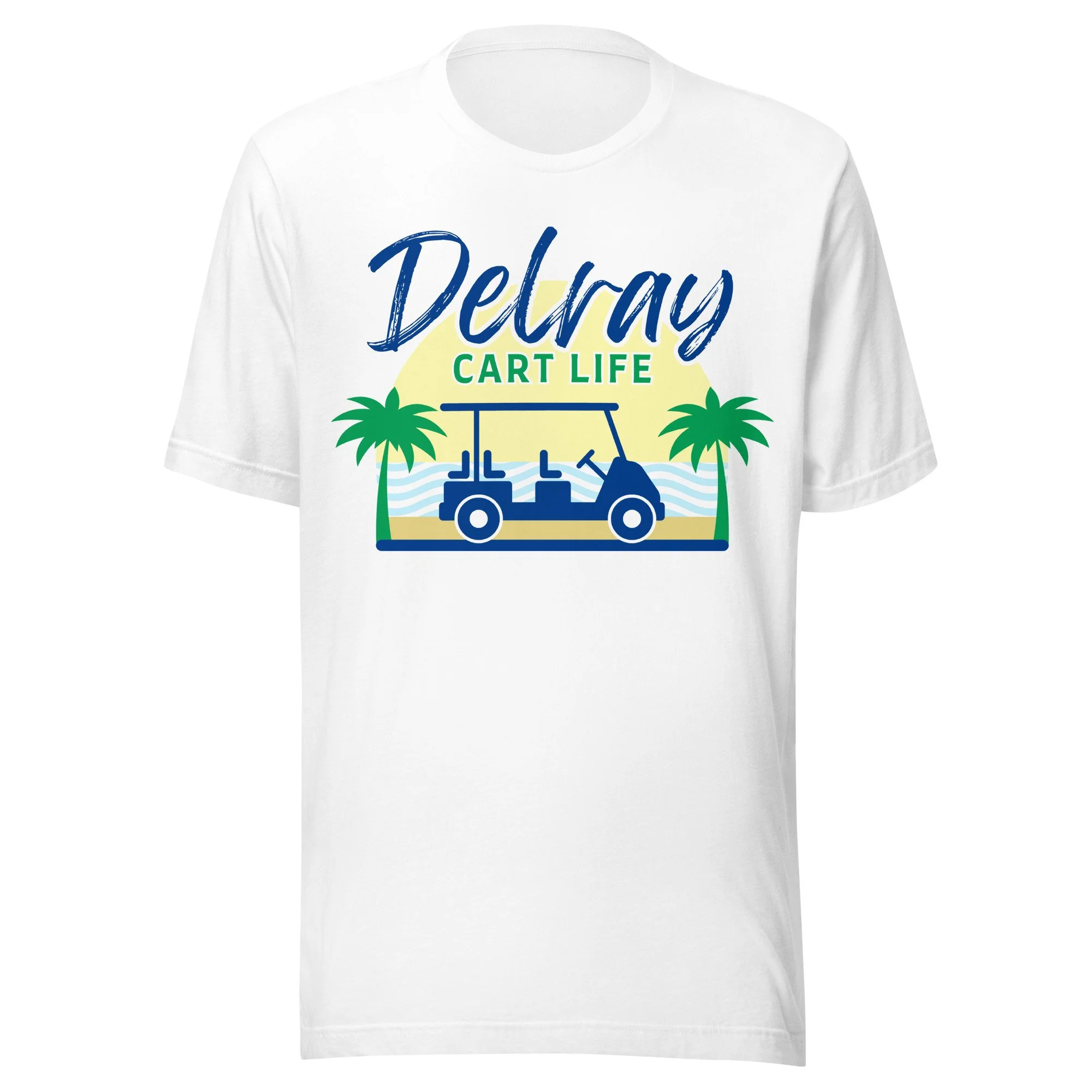 Delray Cart Life Unisex t-shirt
