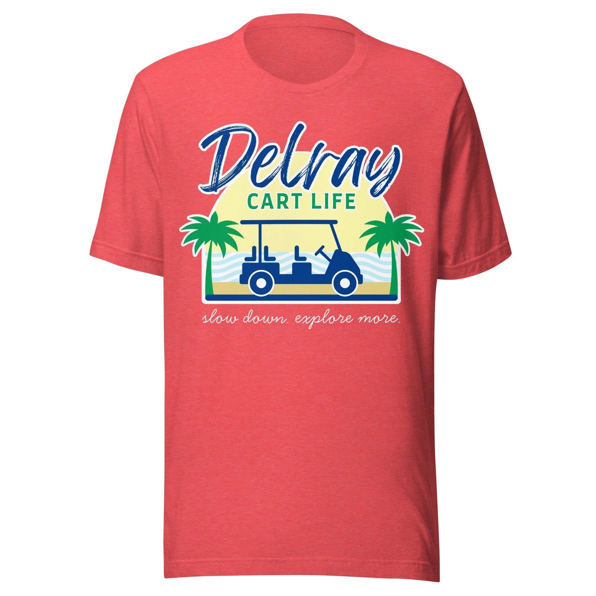 Delray Cart Life Unisex t-shirt
