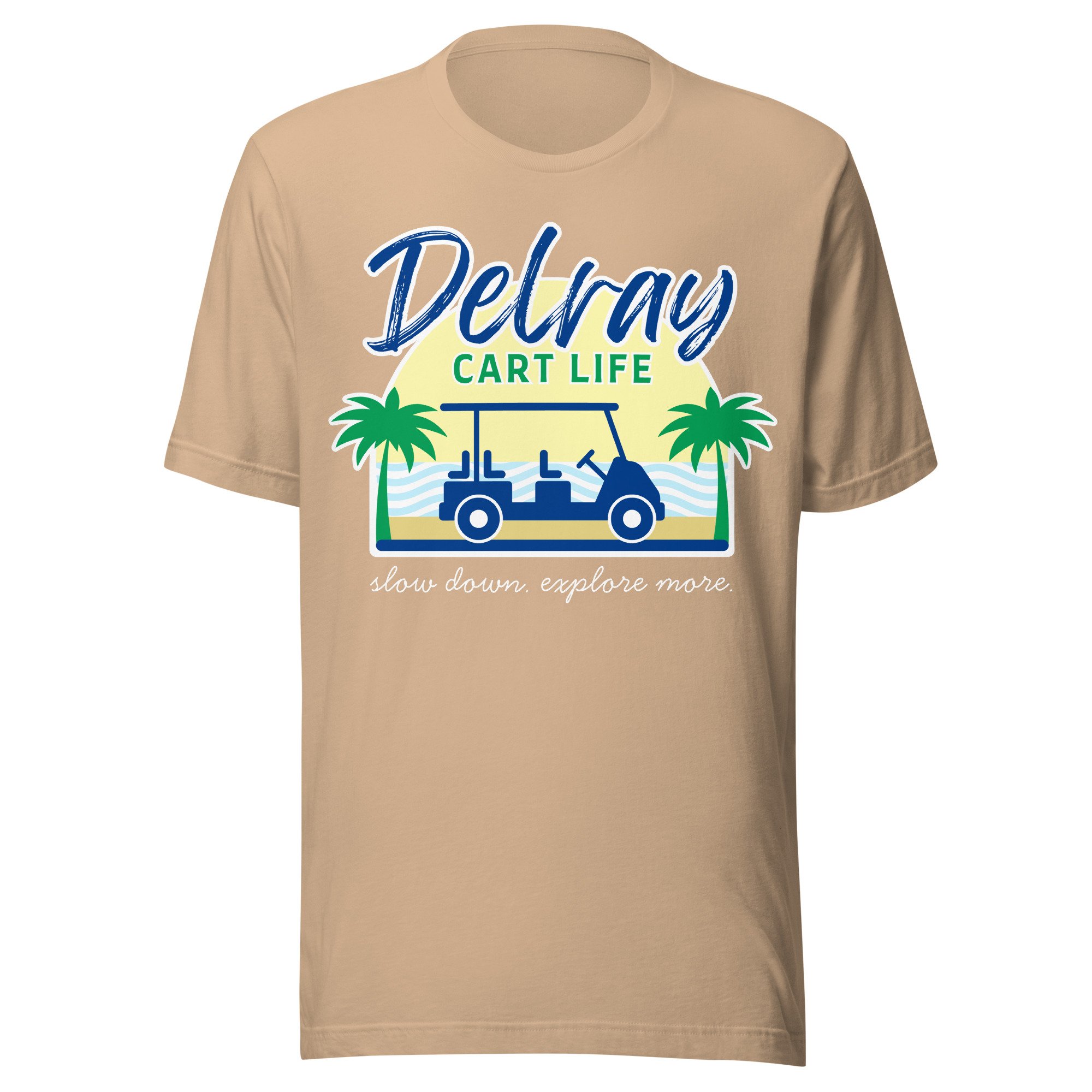 Delray Cart Life Unisex t-shirt