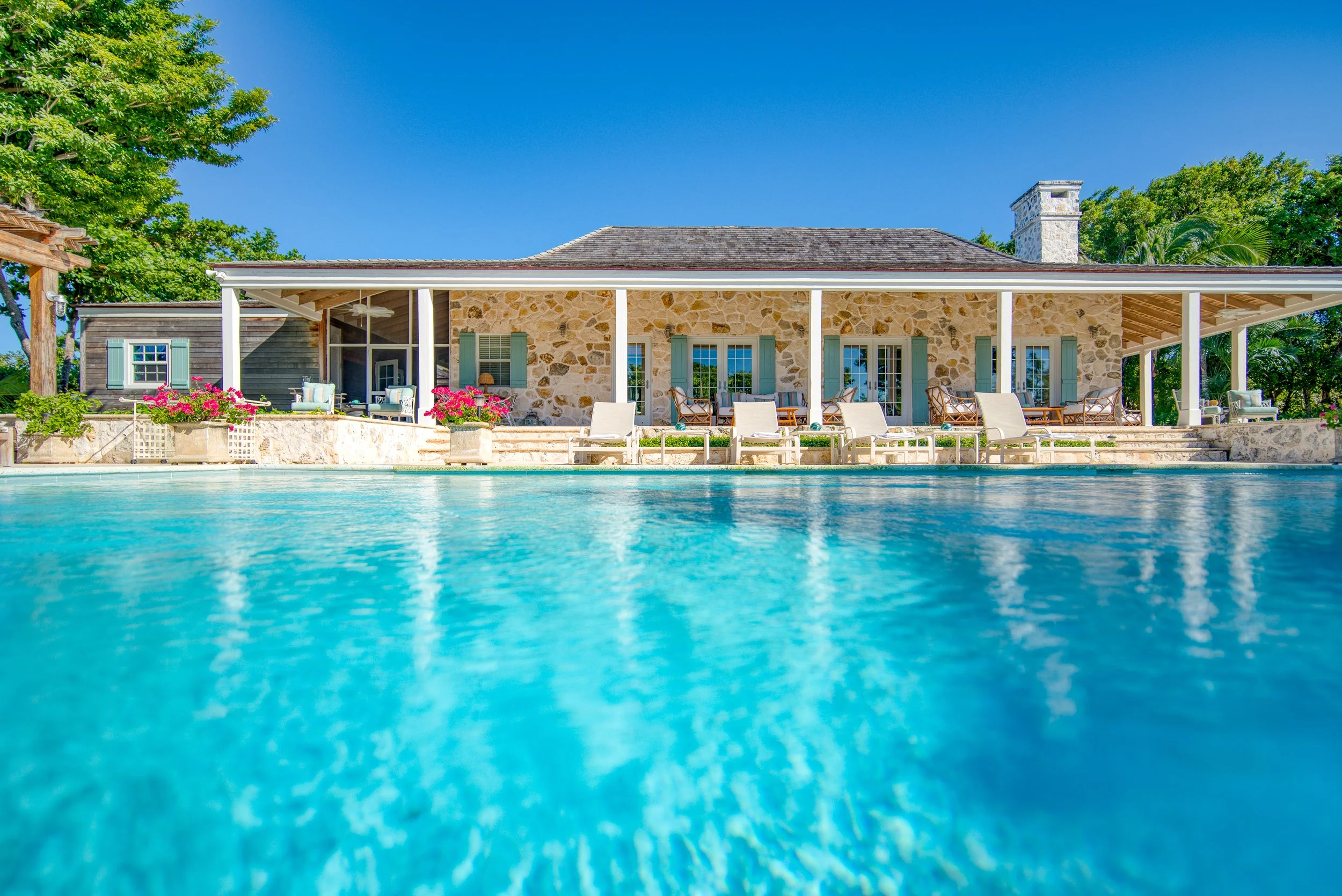 Pool and Villa
