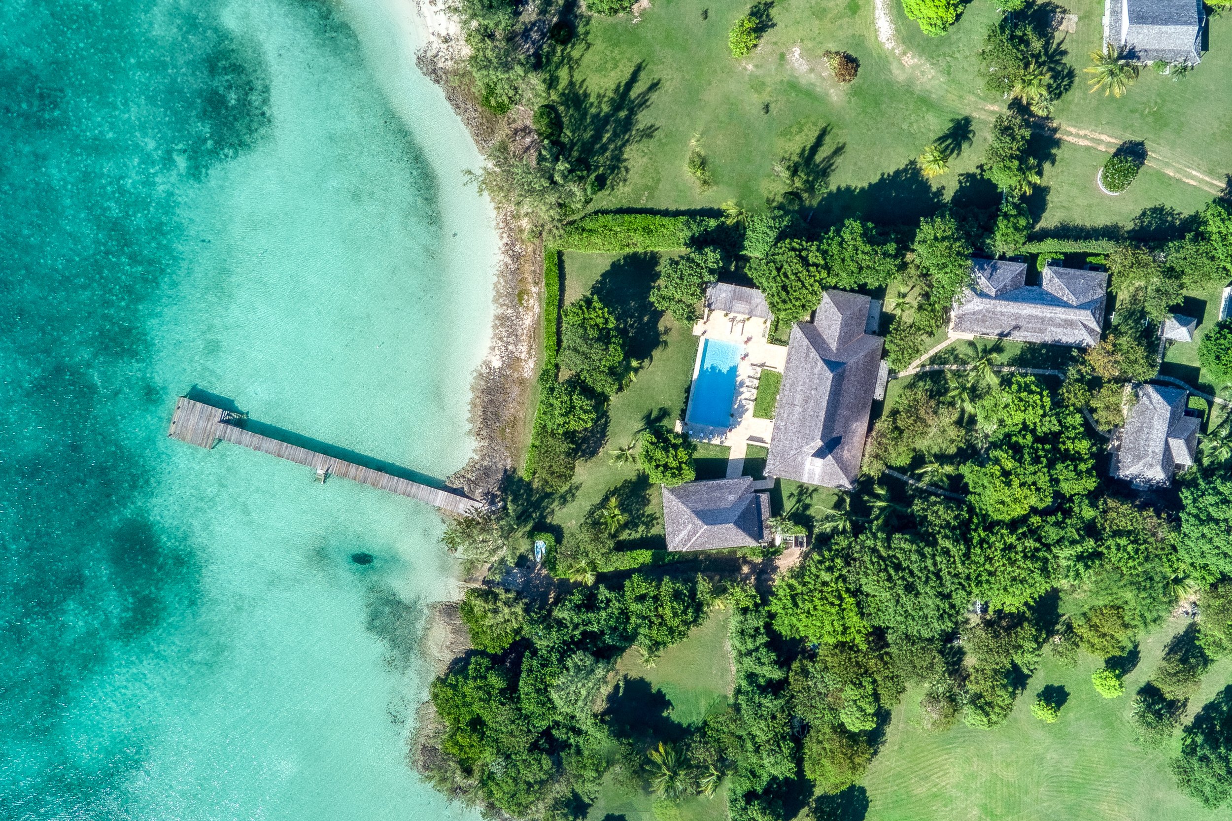 Aerial view of Coconut Ranch
