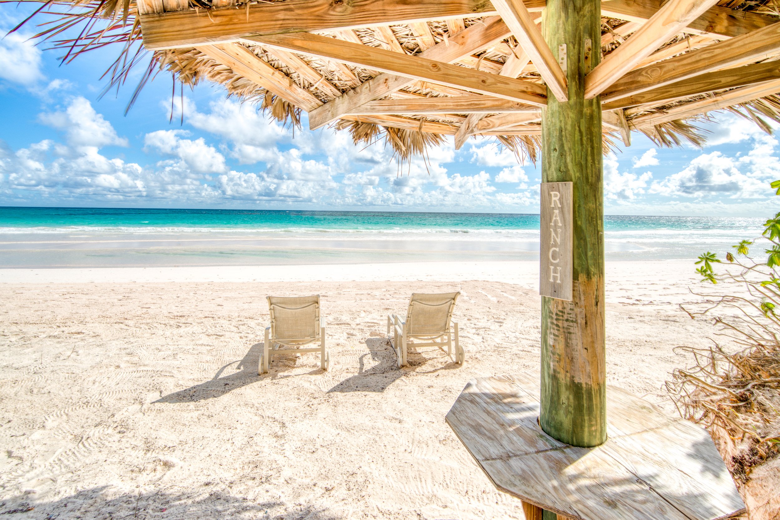 Private Beach Palapa