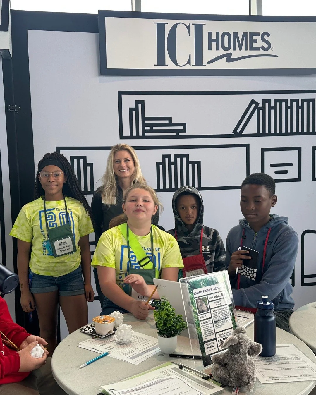 Blueprint? Check. Sales pitch? Ready. Future? Bright. 🌟

Inside JA BizTown, students aren't just learning about careers, they're LIVING them! Thanks to our incredible partner @icihomesfl, Gainesville students step into roles as CEOs, CFOs, Builders,