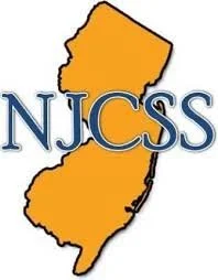 Outline of the state of New Jersey with the acronym 'NJ CSS' overlaid.