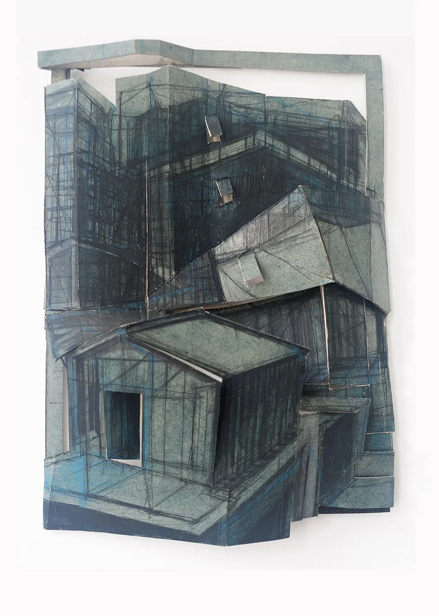 vouwsel 1, 48x38cm 2024